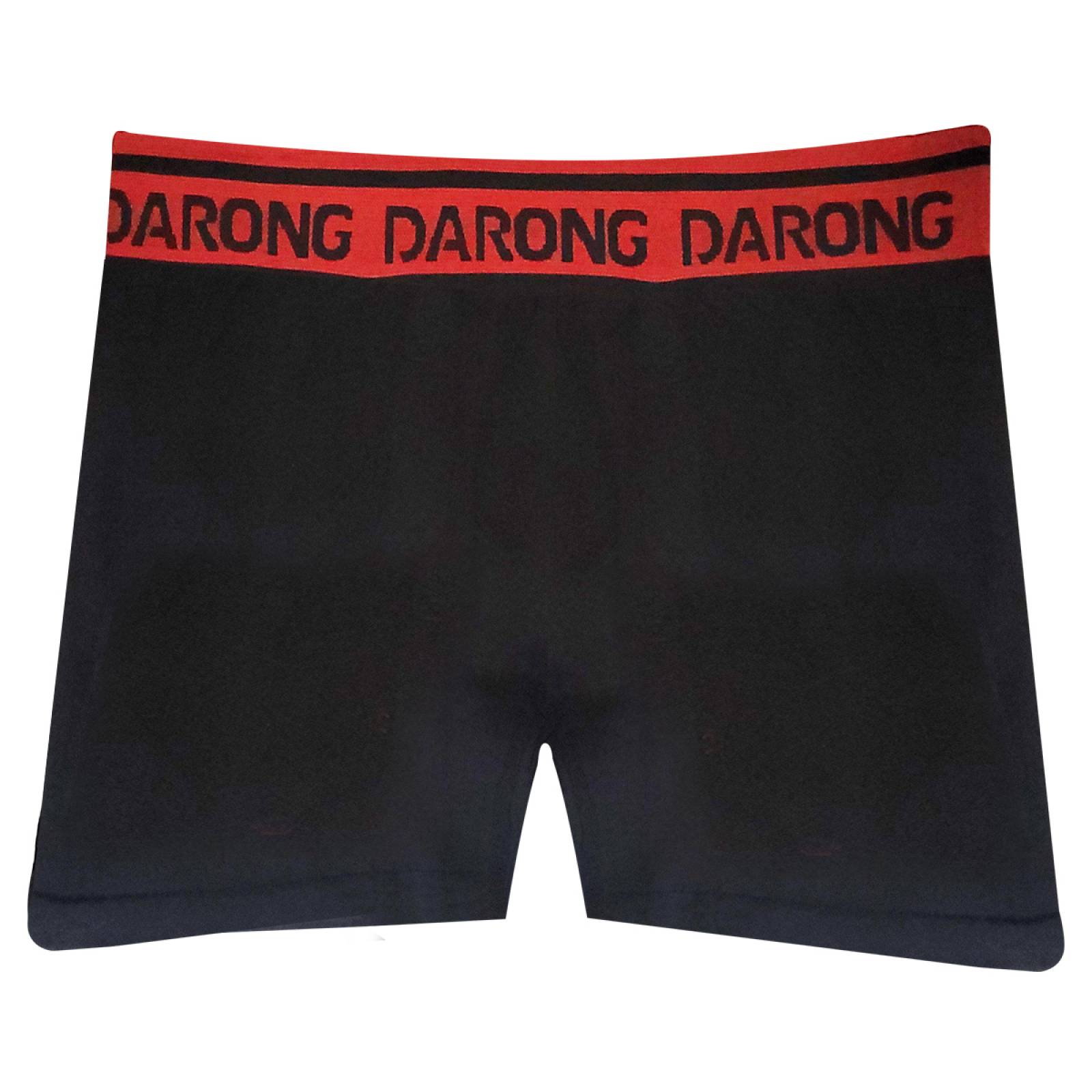 Boxer Negro Grande Para Hombre de Licra 