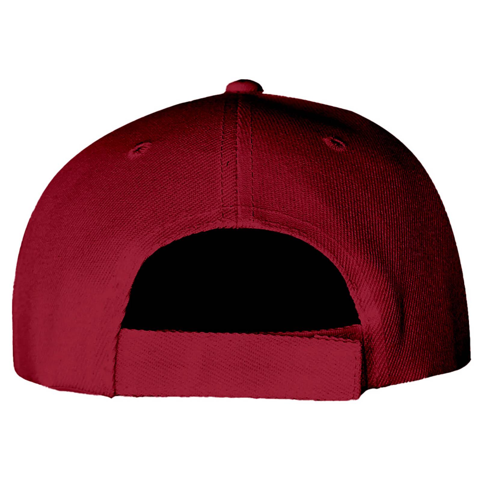 Sudadera Hoodie Negra y Gorra Vino Flexible Lisa M7