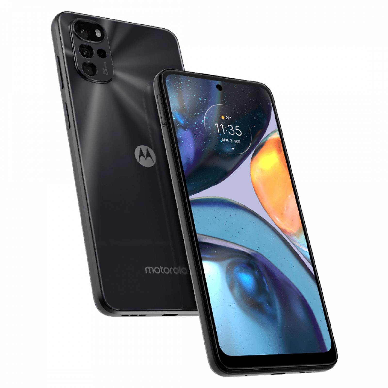 Celular Motorola Moto G22 Dual Sim 64GB Cosmic Black 4GB Ram