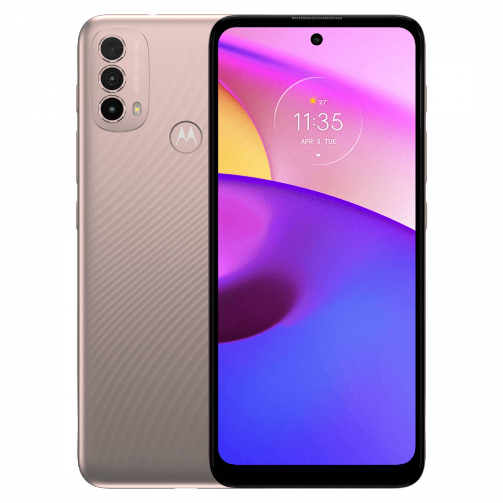 Celular Motorola Moto E40 Dual Sim 64GB Pink Clay 4GB Ram