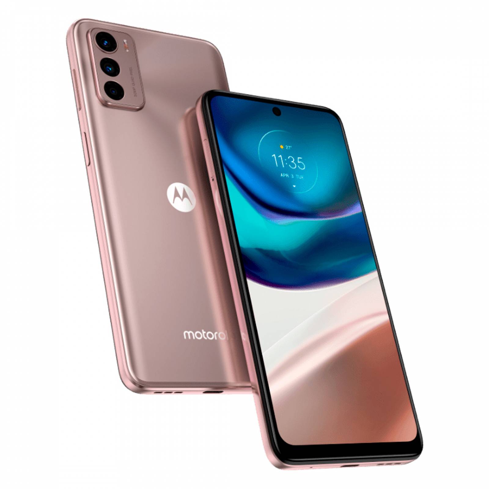 Celular Motorola Moto G42 128GB Rosa Metalico 4GB Ram