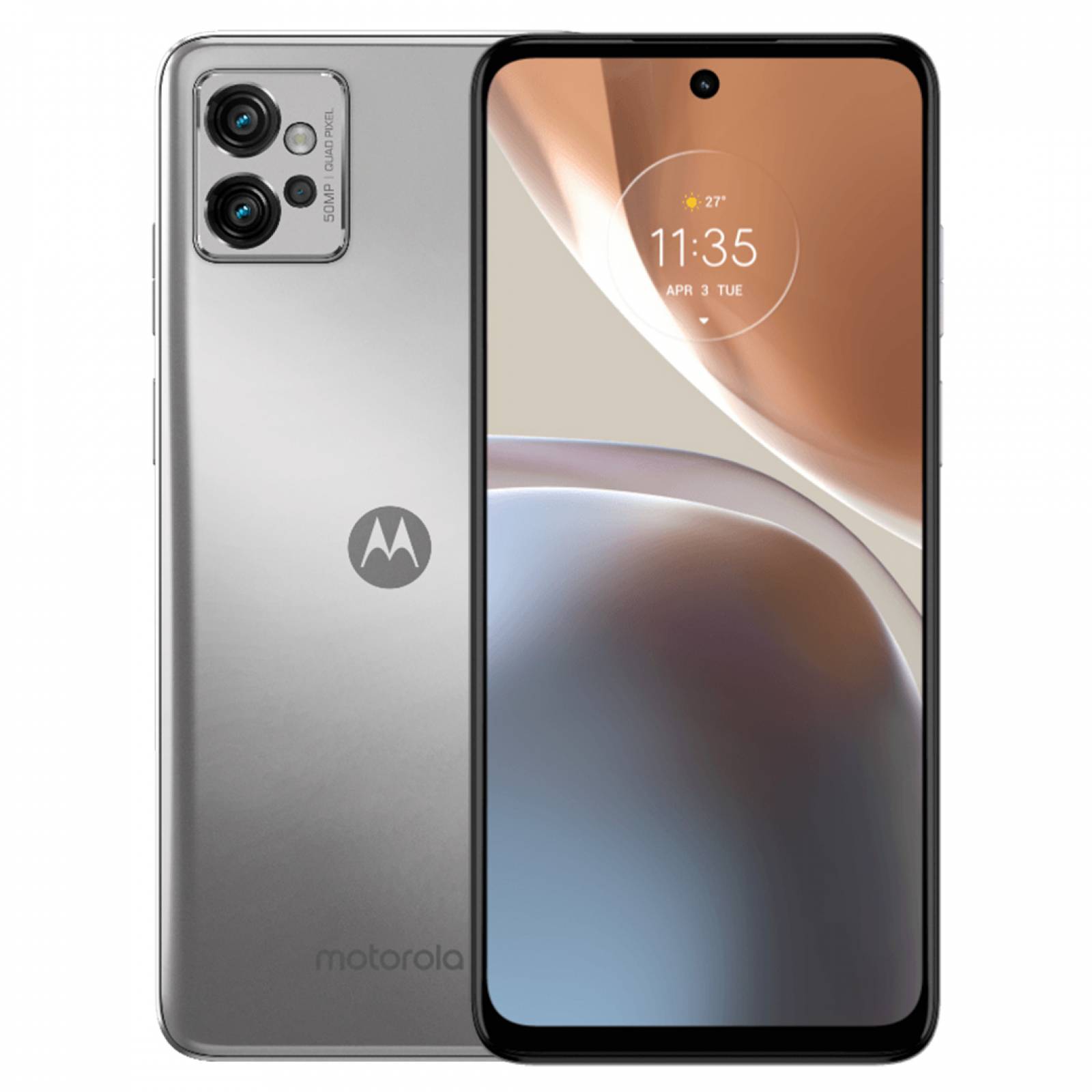 Celular Motorola Moto G32 128GB Plata Satinado 4GB Ram