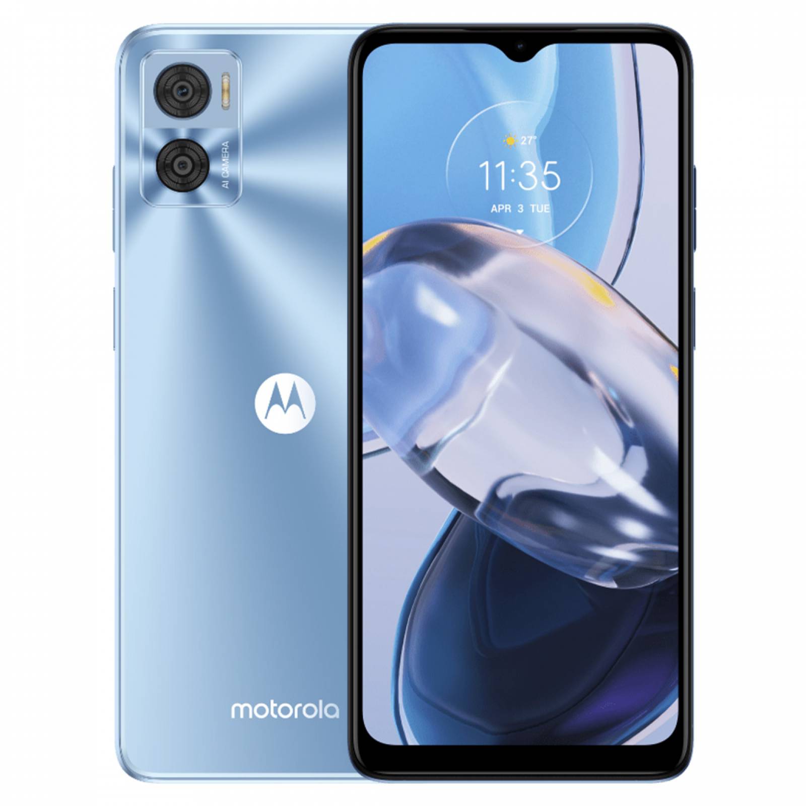 Celular Motorola Moto E22 64GB Azul 4GB Ram