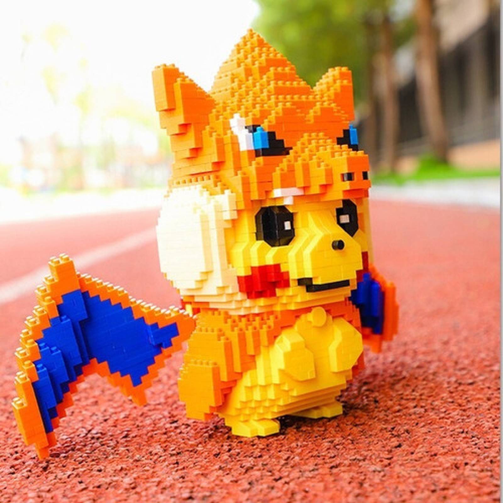 Rompecabezas 3d Pikachu Charizard Mini Bloques Armables.