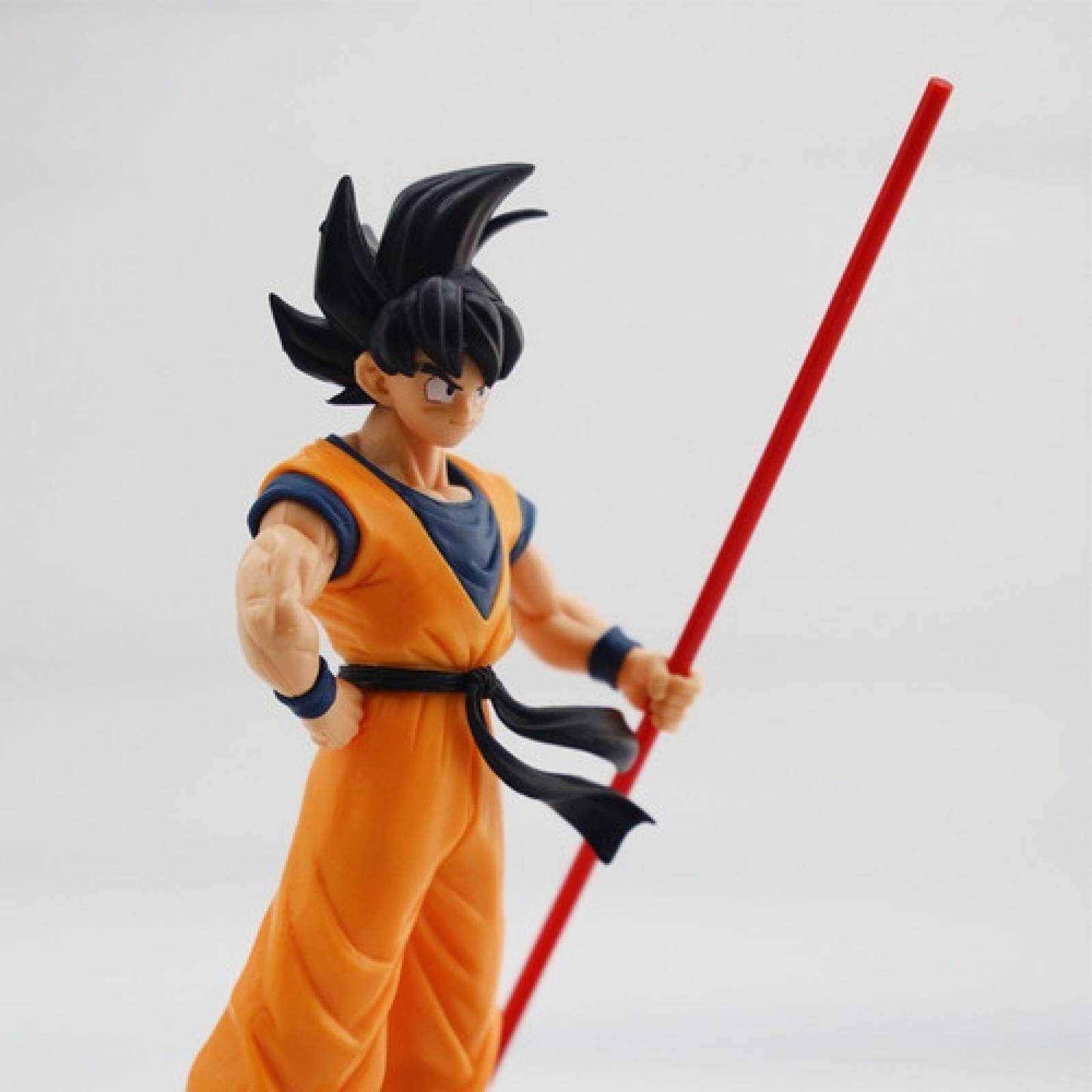 Figura de Acción DBZ Goku con Báculo Sagrado 21 cm, Decoración, Muñecos Coleccionables, Juguetes para Niños, Serie Dragon, Figuras de Acción Goku Báculo Mágico, Ideal para Regalo