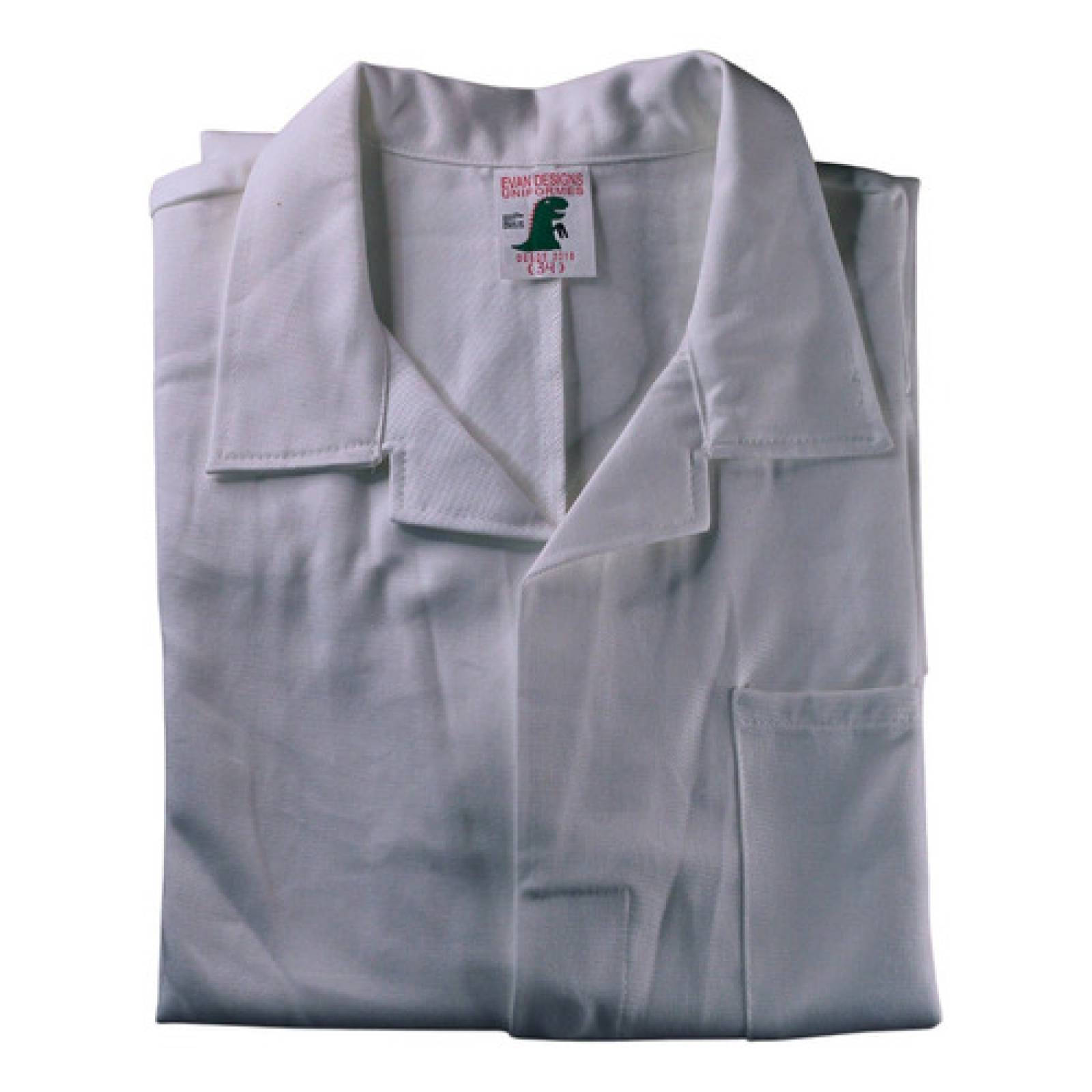 Bata Blanca Laboratorio Larga Uniforme Médico 100% Algodon.