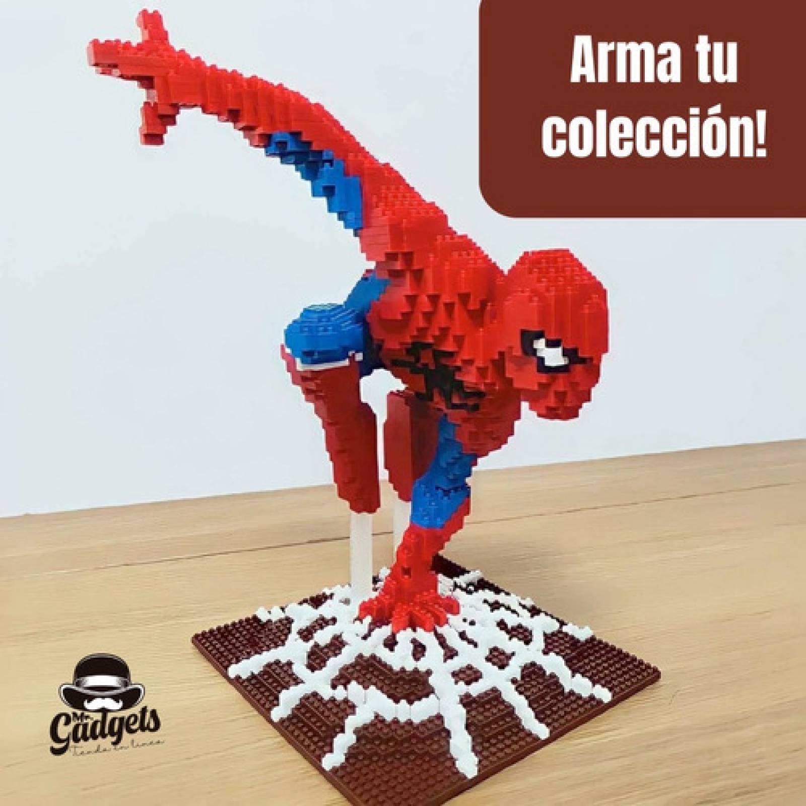 Bloques De Construcción de Spiderman 3D, Juguete de Construcción de Spider Man de 2280 Piezas, Juguetes de Spiderman para Niños, Rompecabezas de Spiderman, Juguetes Didácticos