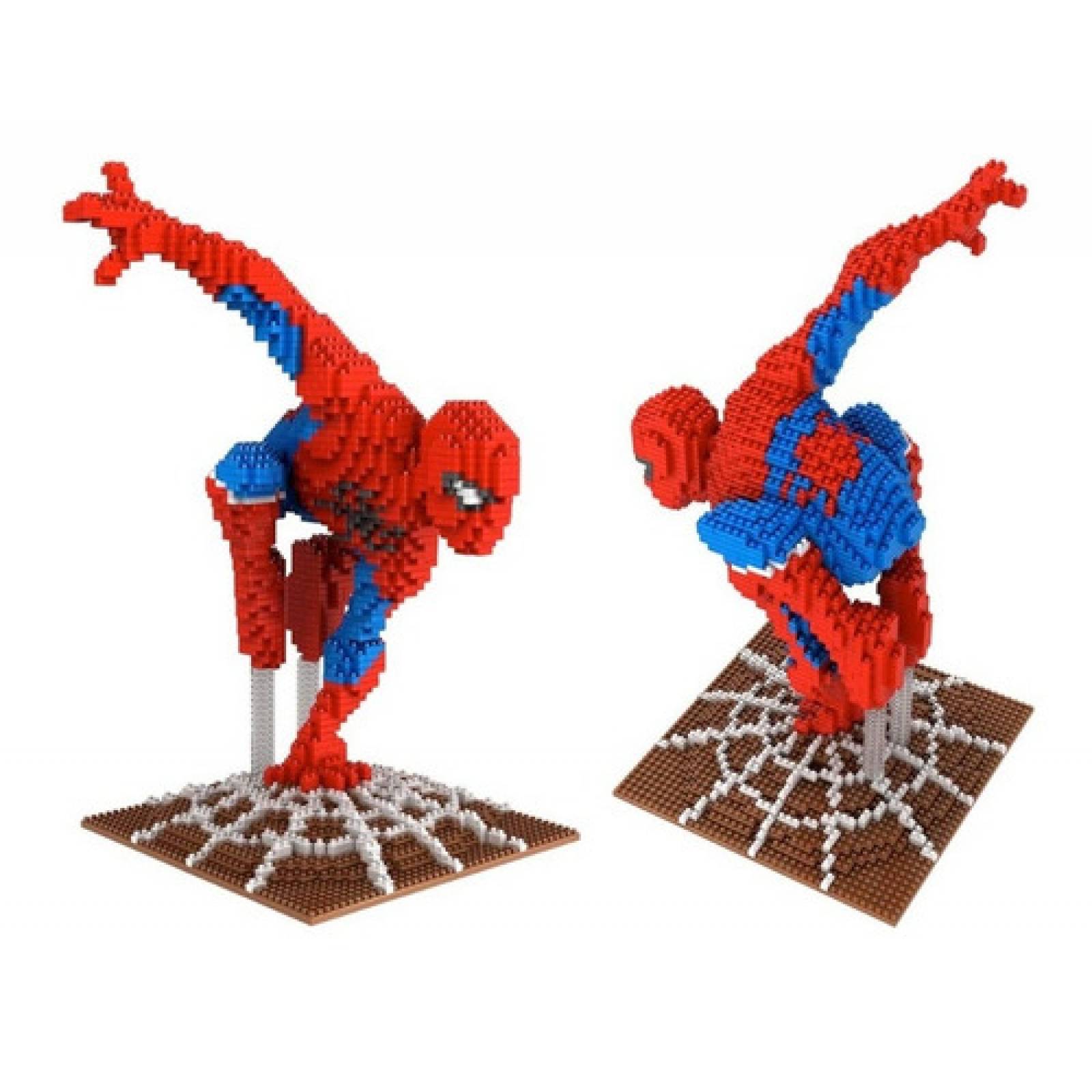 Bloques De Construcción de Spiderman 3D, Juguete de Construcción de Spider Man de 2280 Piezas, Juguetes de Spiderman para Niños, Rompecabezas de Spiderman, Juguetes Didácticos