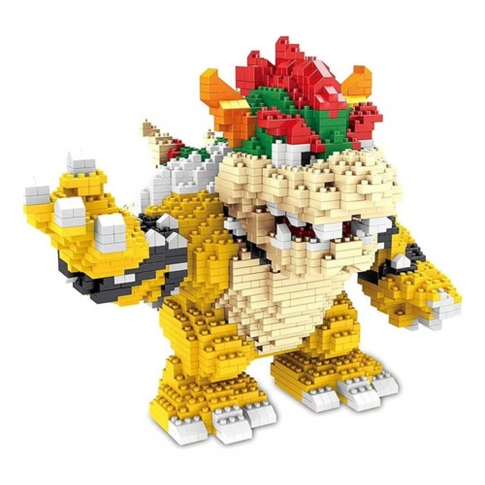 Ult Juguete de construccion Bowser de Mario Bros para niños Adultos Kit de construcción de Bowser Mario Bros Bloques de Construcción de Colección 3D