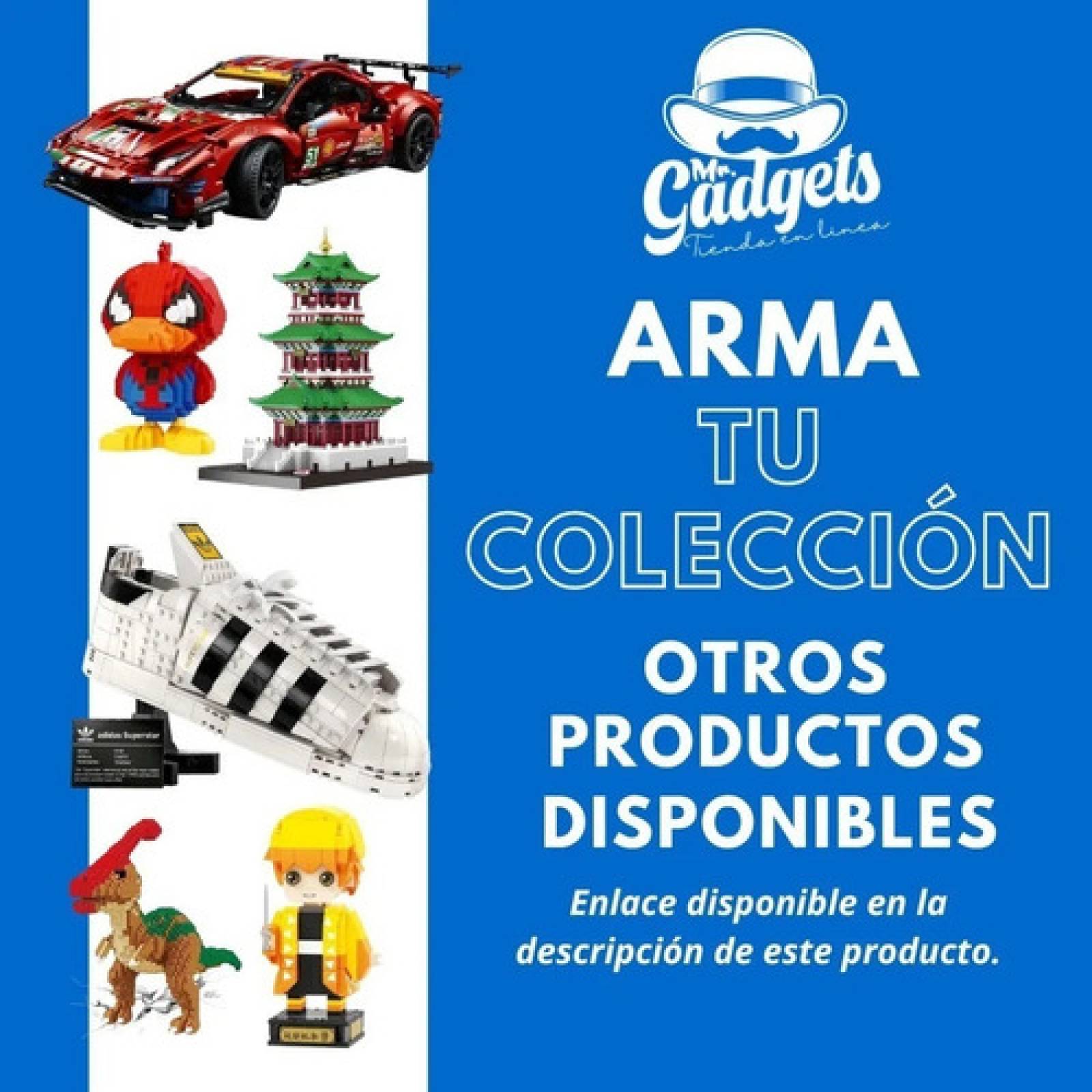 Set De Construcción 3d Luigi Deorama Mario Mini Block Regalo