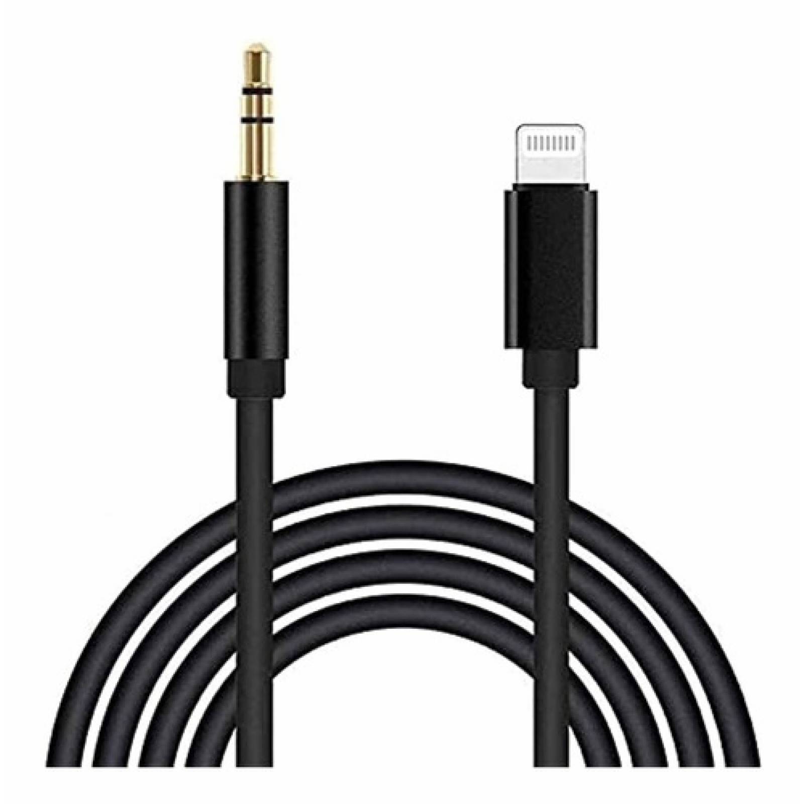 Cable Auxiliar De Audio Para iPhone Lightning A Jack 3.5mm