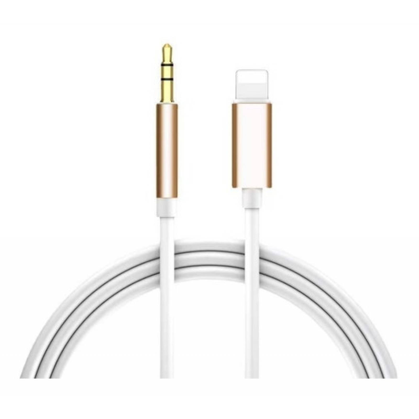 Cable Auxiliar De Audio Para iPhone Lightning A Jack 3.5mm