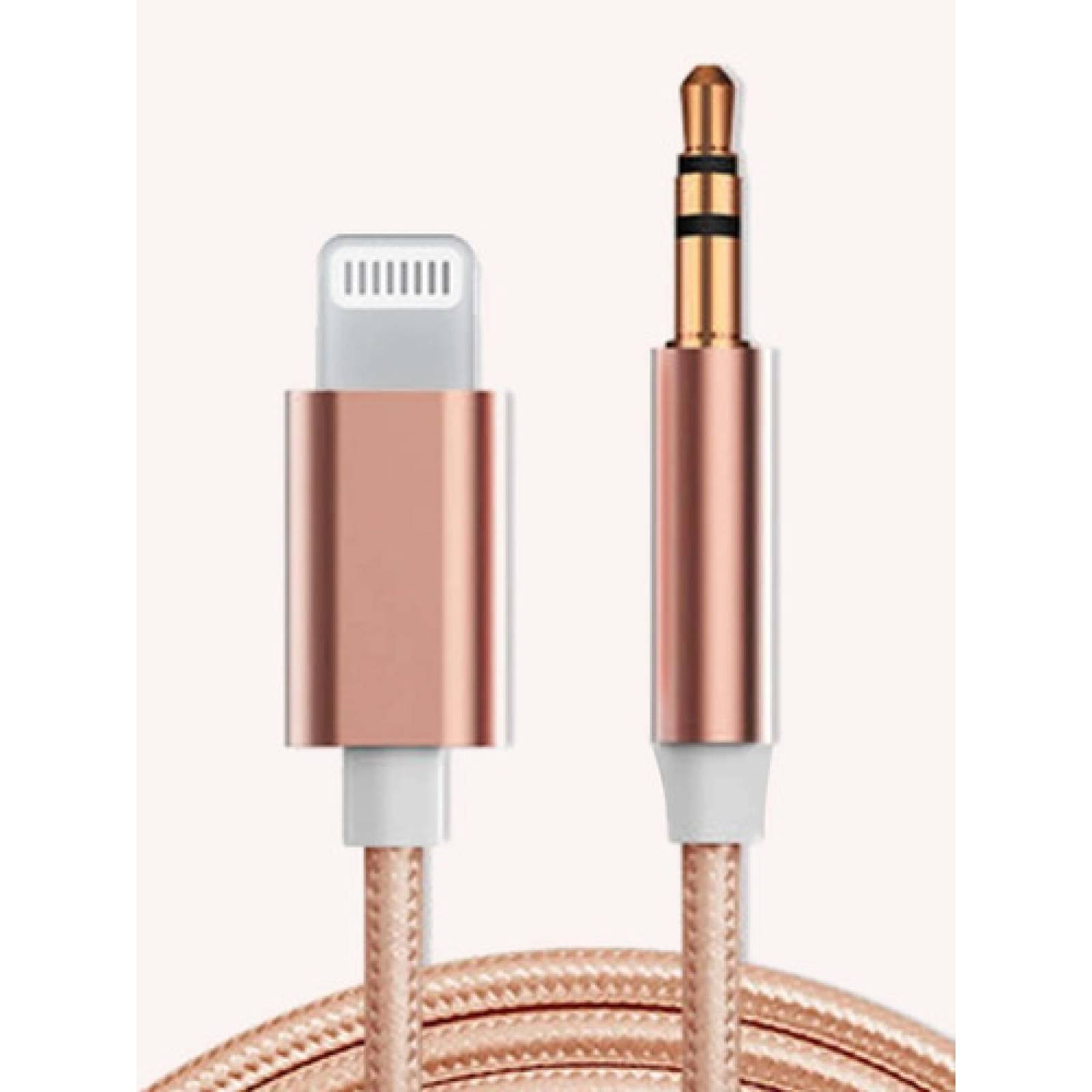 Cable Auxiliar De Audio Para iPhone Lightning A Jack 3.5mm