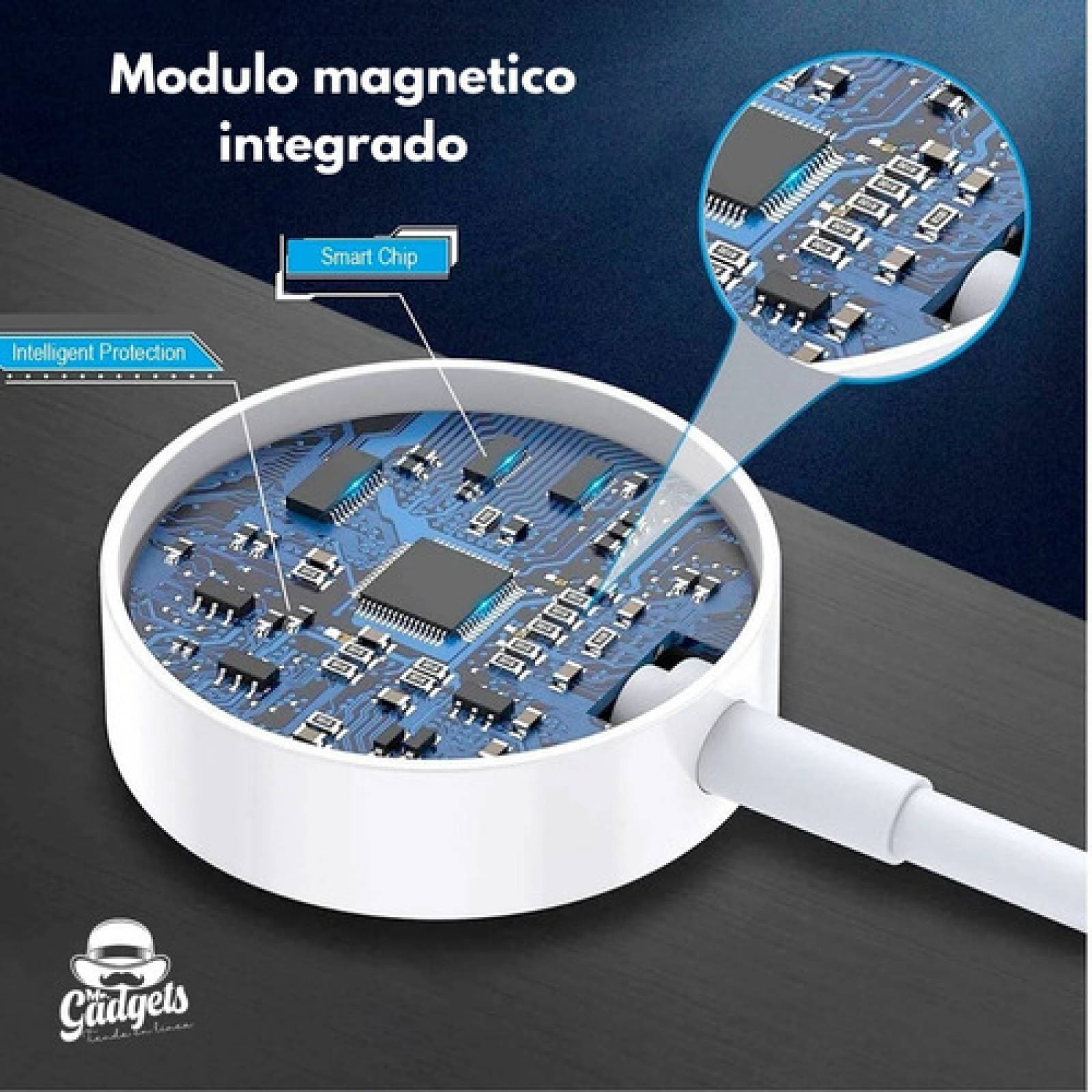 Cargador Carga Magnética Rápida Usb-c Para Apple Watch