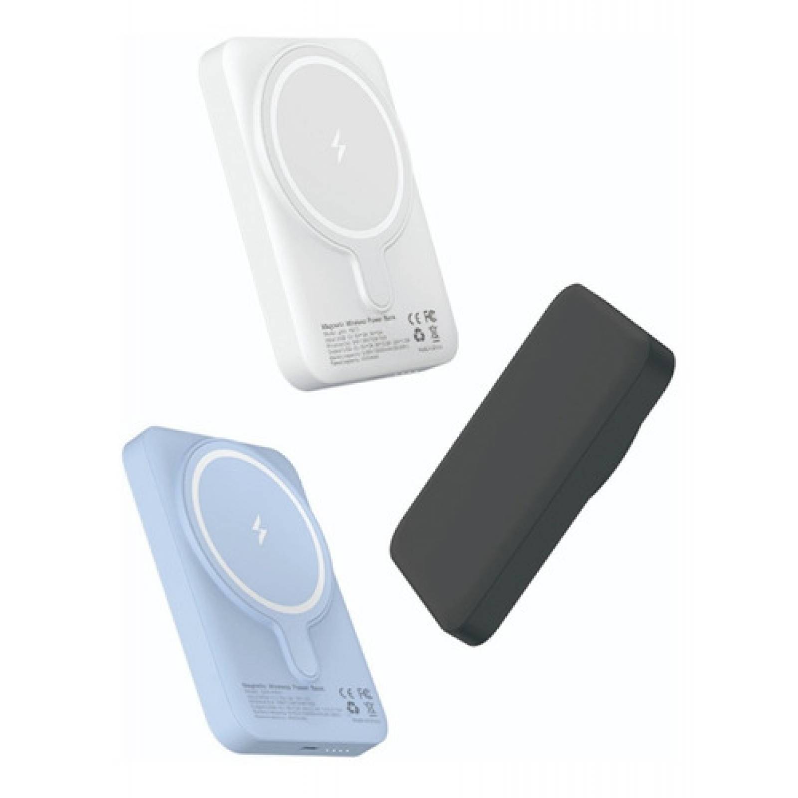 Power Bank Carga Rápida Inalambrica 15w 10000 mAh, Batería Magnetica, Cargador portátil inalámbrico magnético USB-C batería Externa Banco de energia 