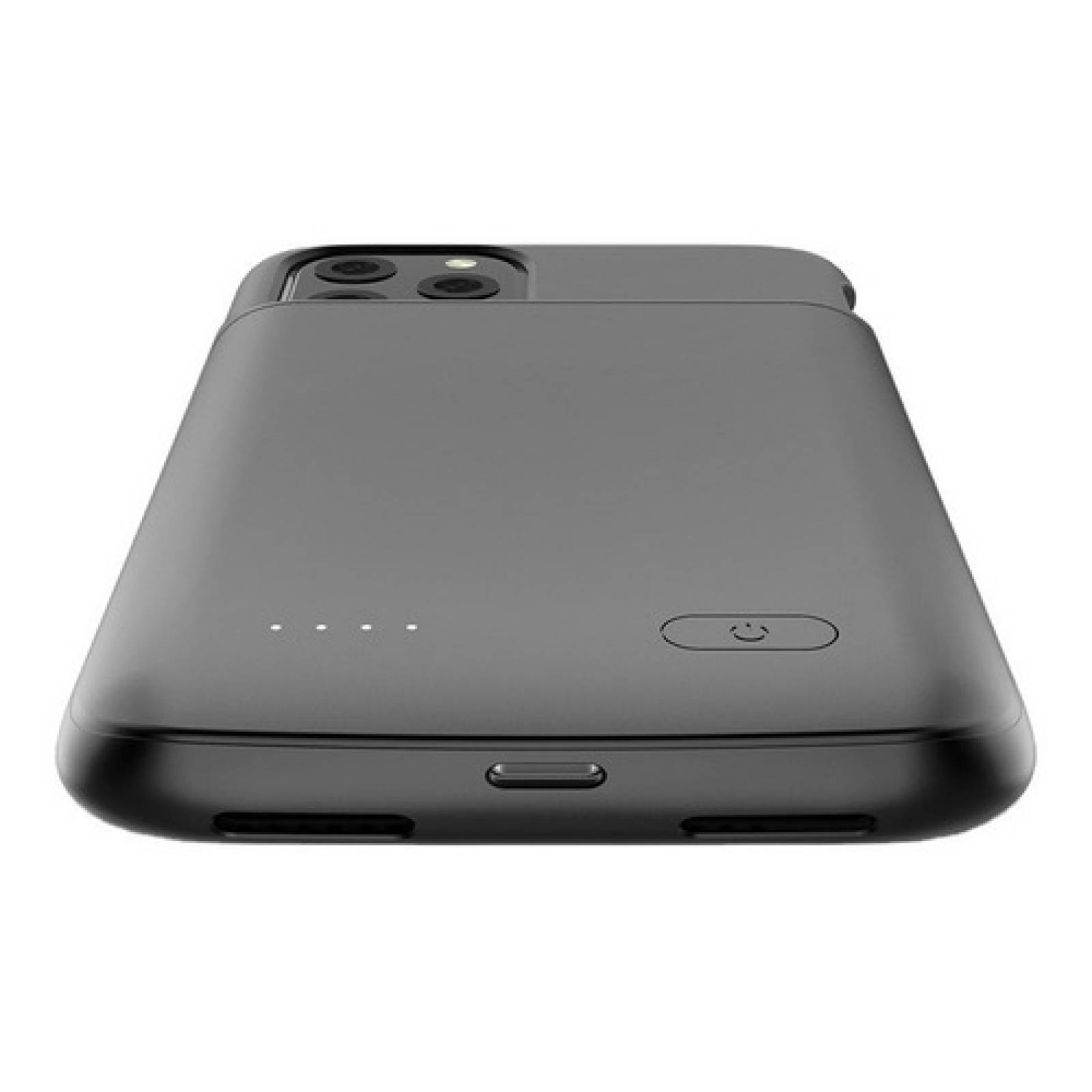 Funda de Batería para iPhone de 5000 mAh Funda Power Bank Recargable, Batería Extendida Externa Portátil, Case Cargador Máxima Protección, Color Negro