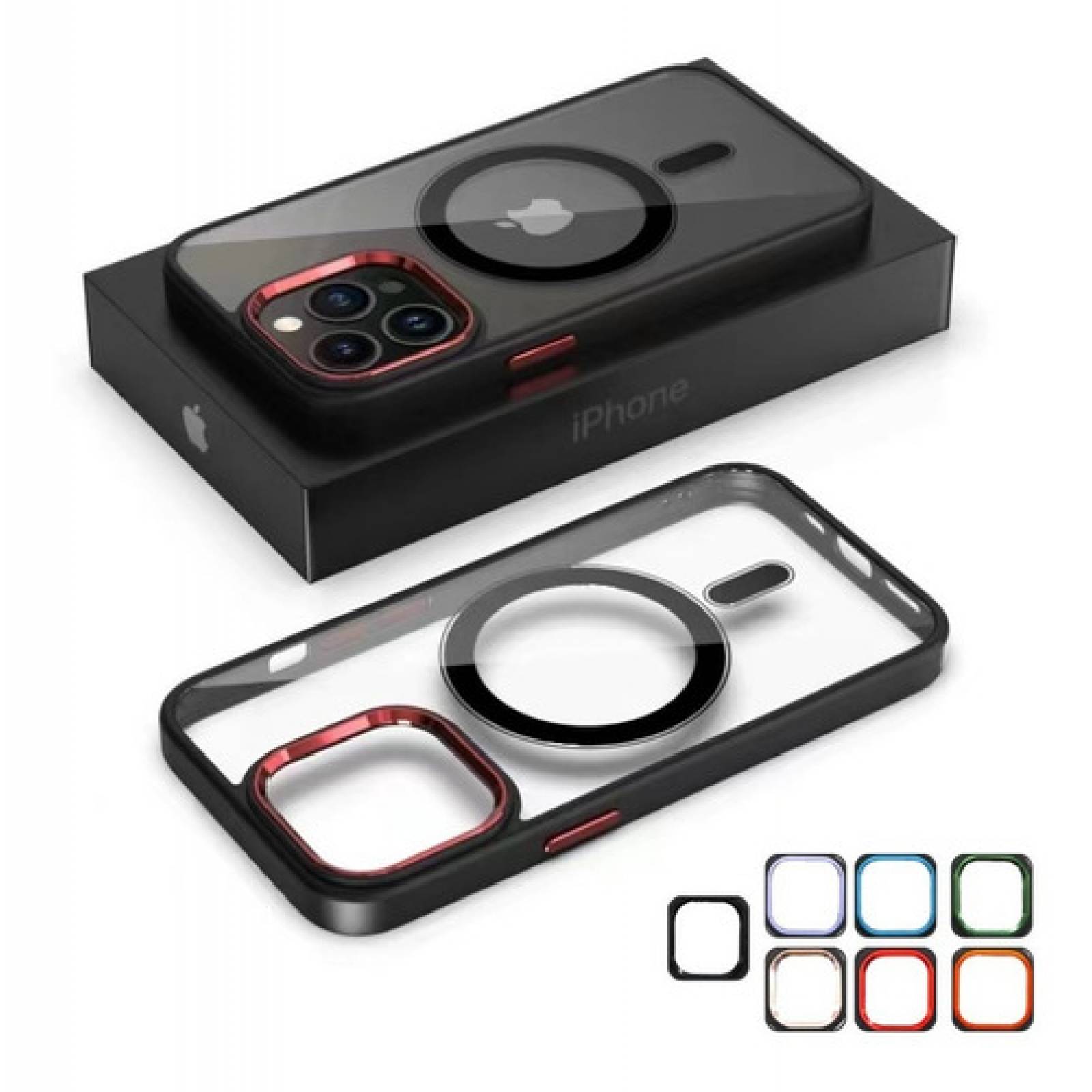 Funda Para iPhone Magsafe Animación Protector Case Premium.
