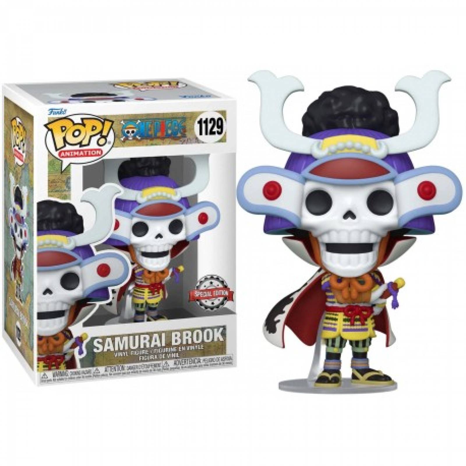 FUNKO POP   ONE PIECE   SAMURAI BROOK 1129