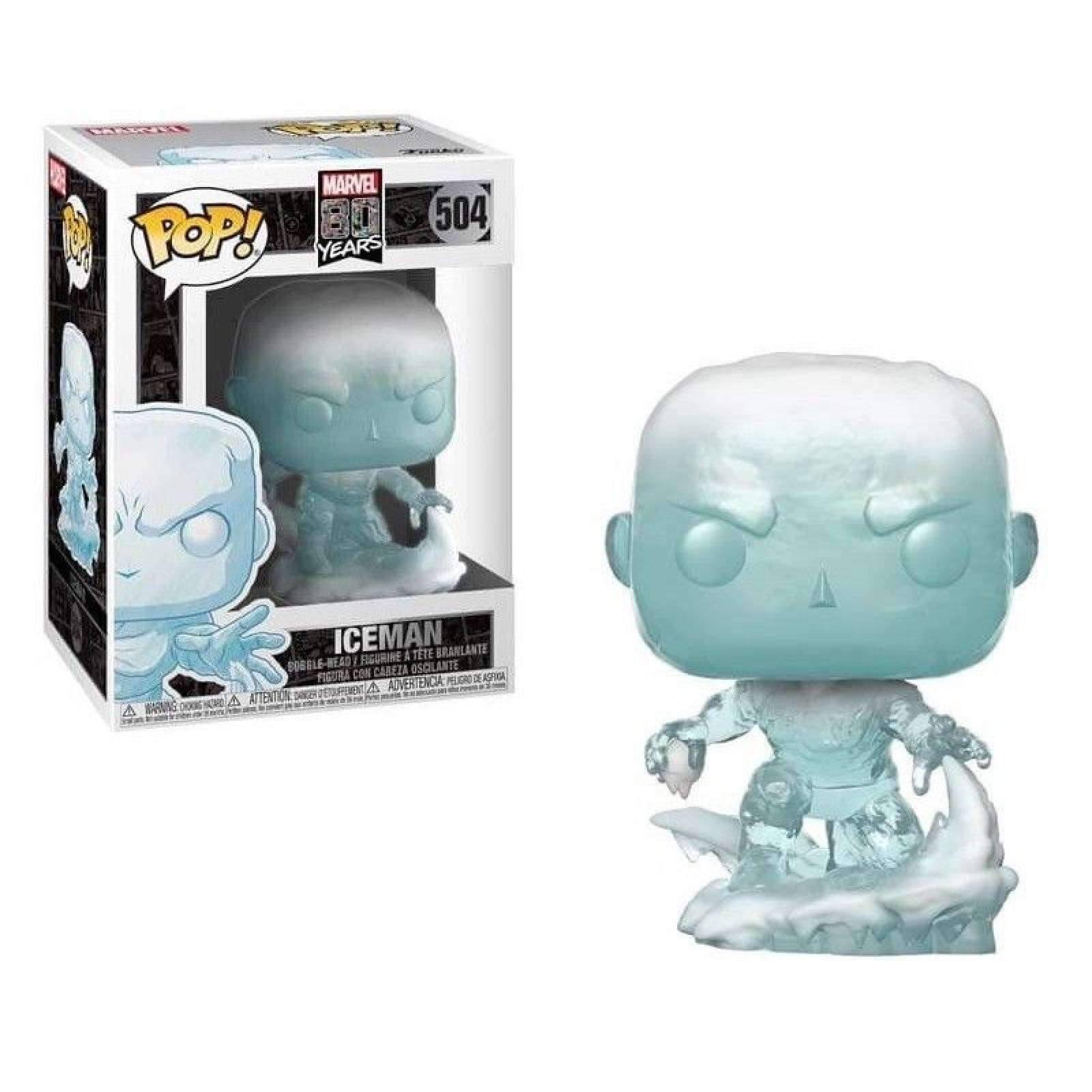 FUNKO POP   MARVEL 80 YEARS   ICEMAN 504