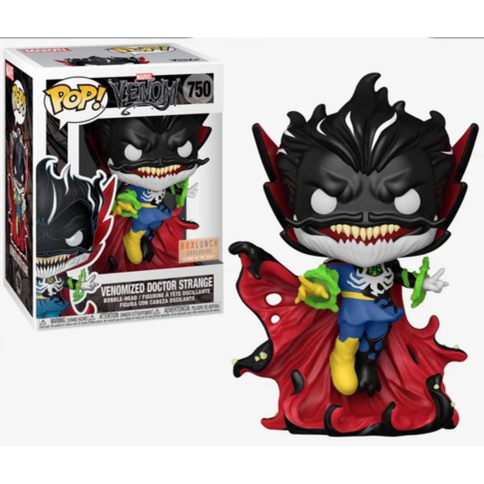 FUNKO POP   MARVEL VENOM   VENOMIZED DOCTOR STRANGE BOX LUNCH EXCLUSIVE