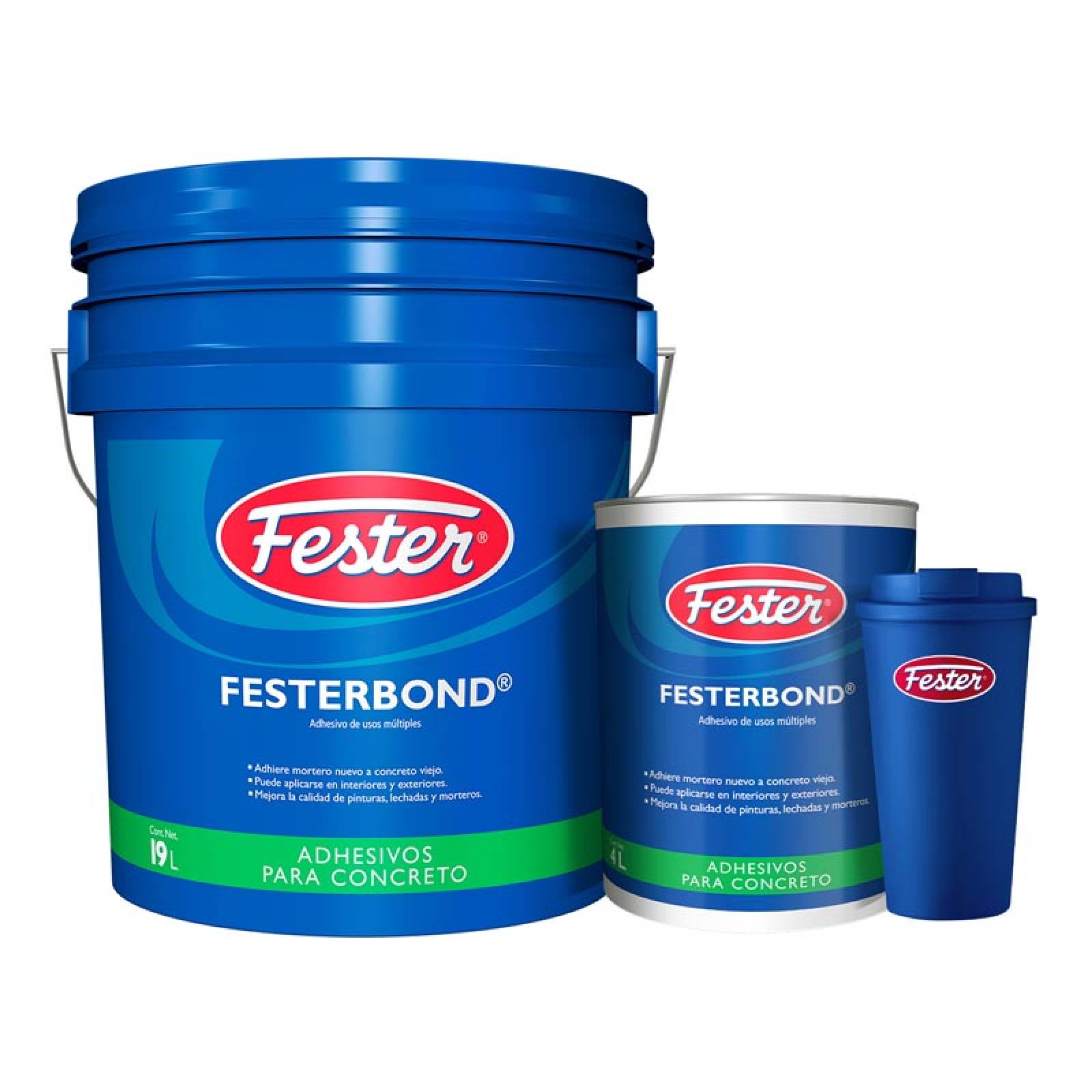 Festerbond 19 Litros Fester Adhesivo Para Concreto