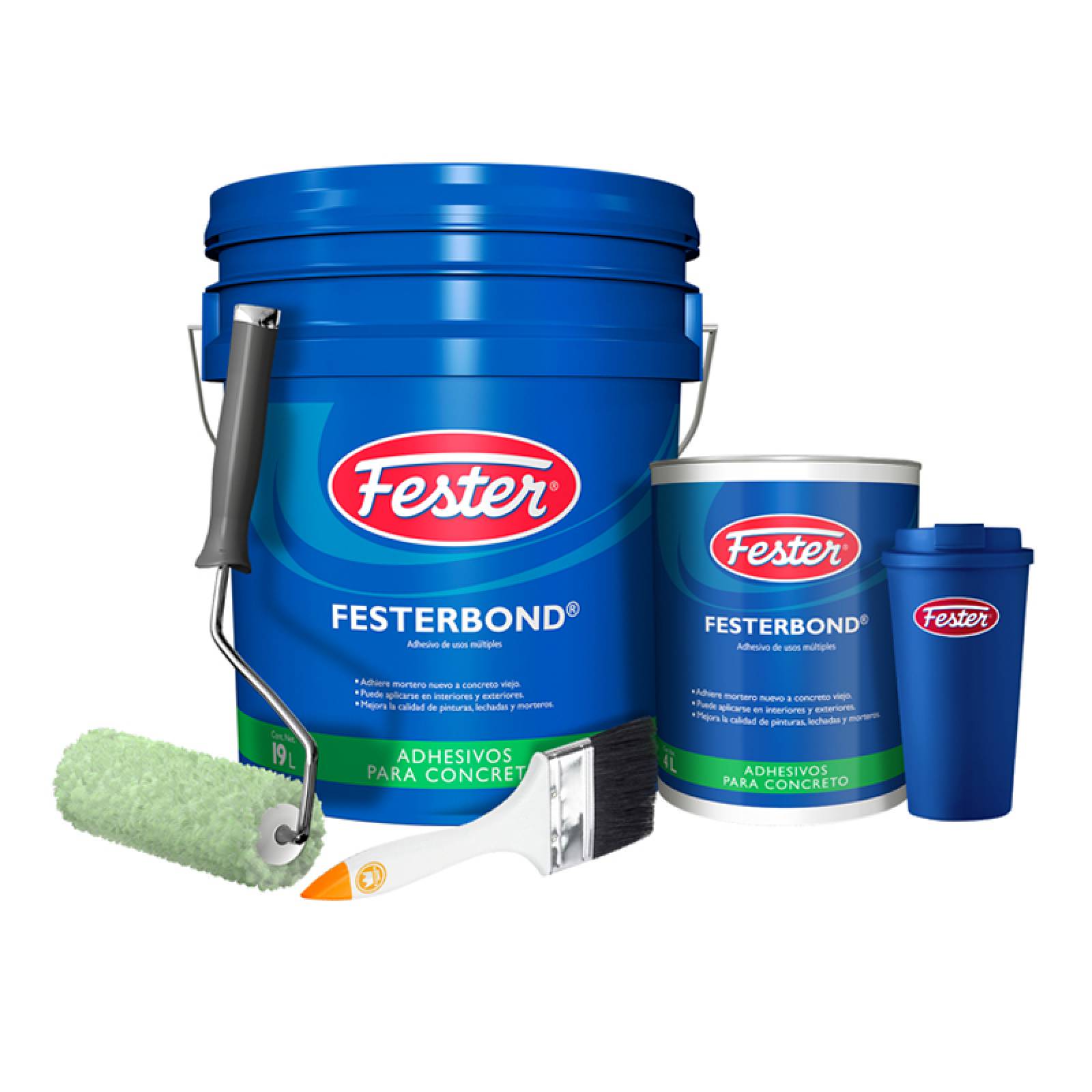 Festerbond 19 Litros Fester Adhesivo Para Concreto