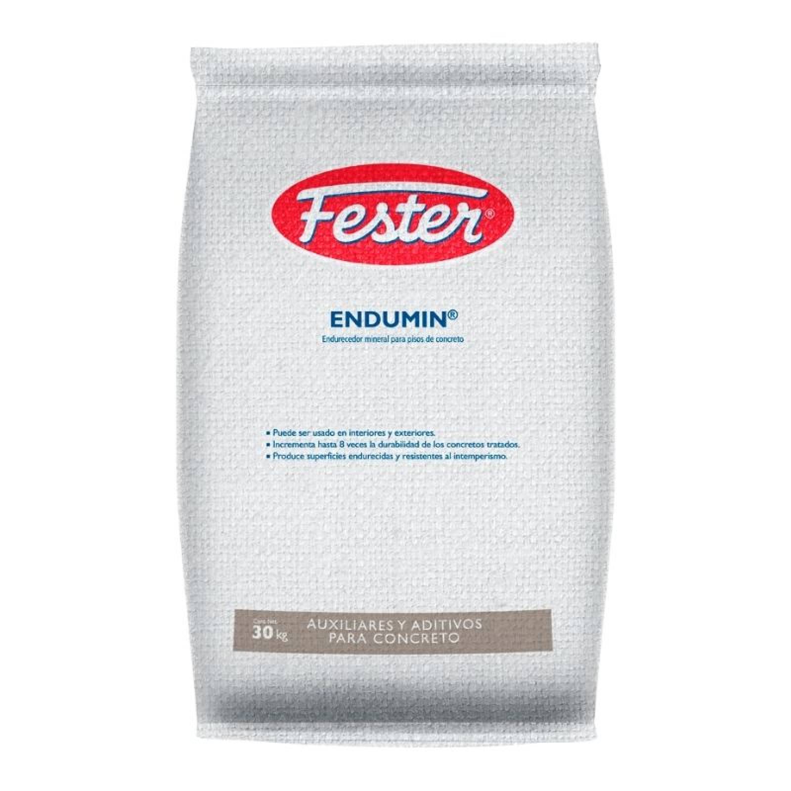 Endurecedor Mineral Pisos Concreto Fester Endumin 30 Kilogramos Gris Natural