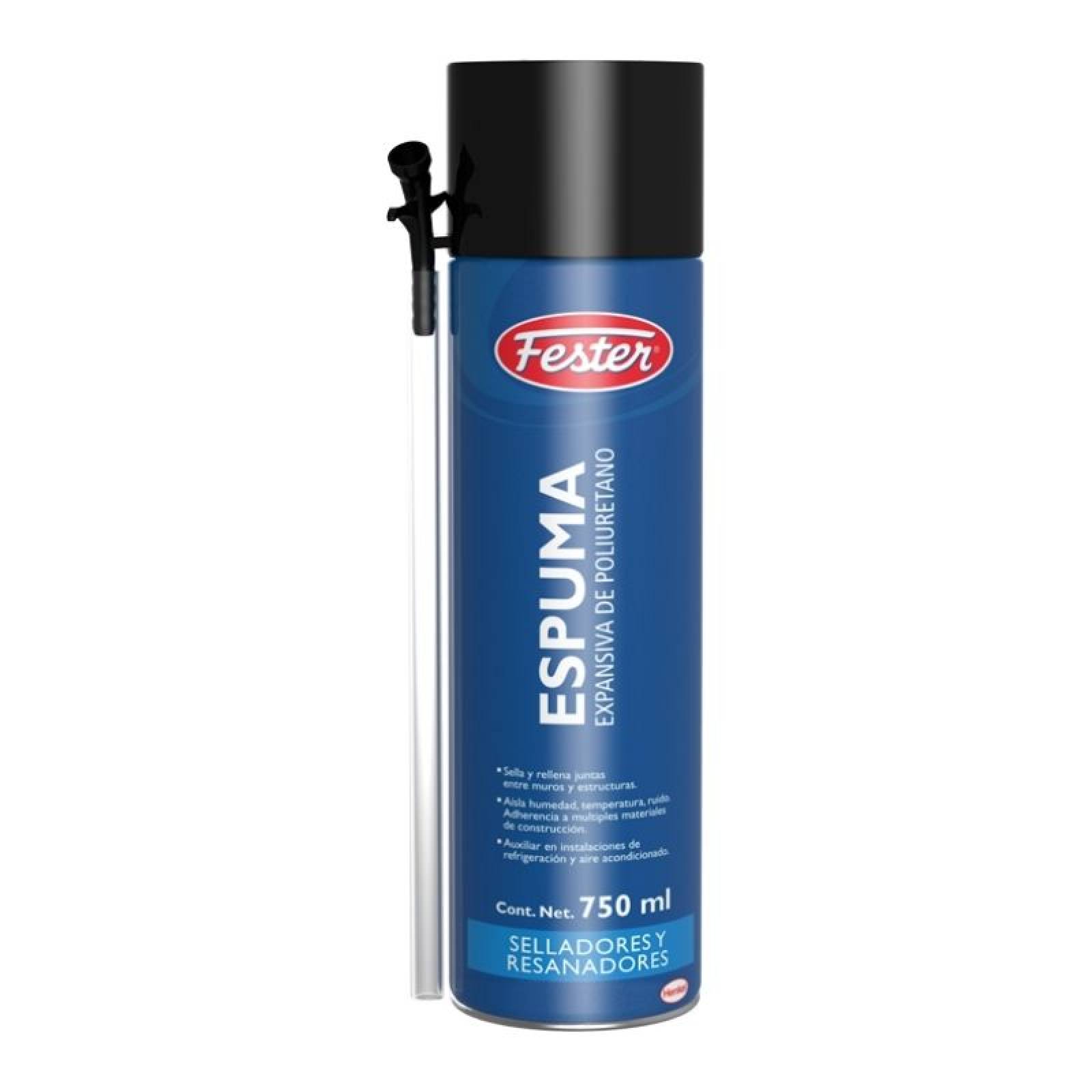 Espuma Expansiva De Poliuretano Aerosol Sellar Fester Espuma Expansiva 750 Mililitros Blanco