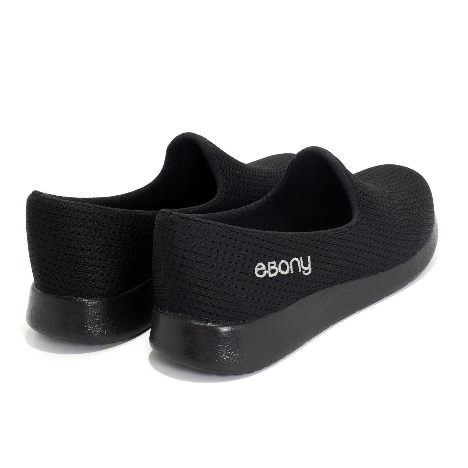 Tenis Todo Negro Mujer Casuales Comodos