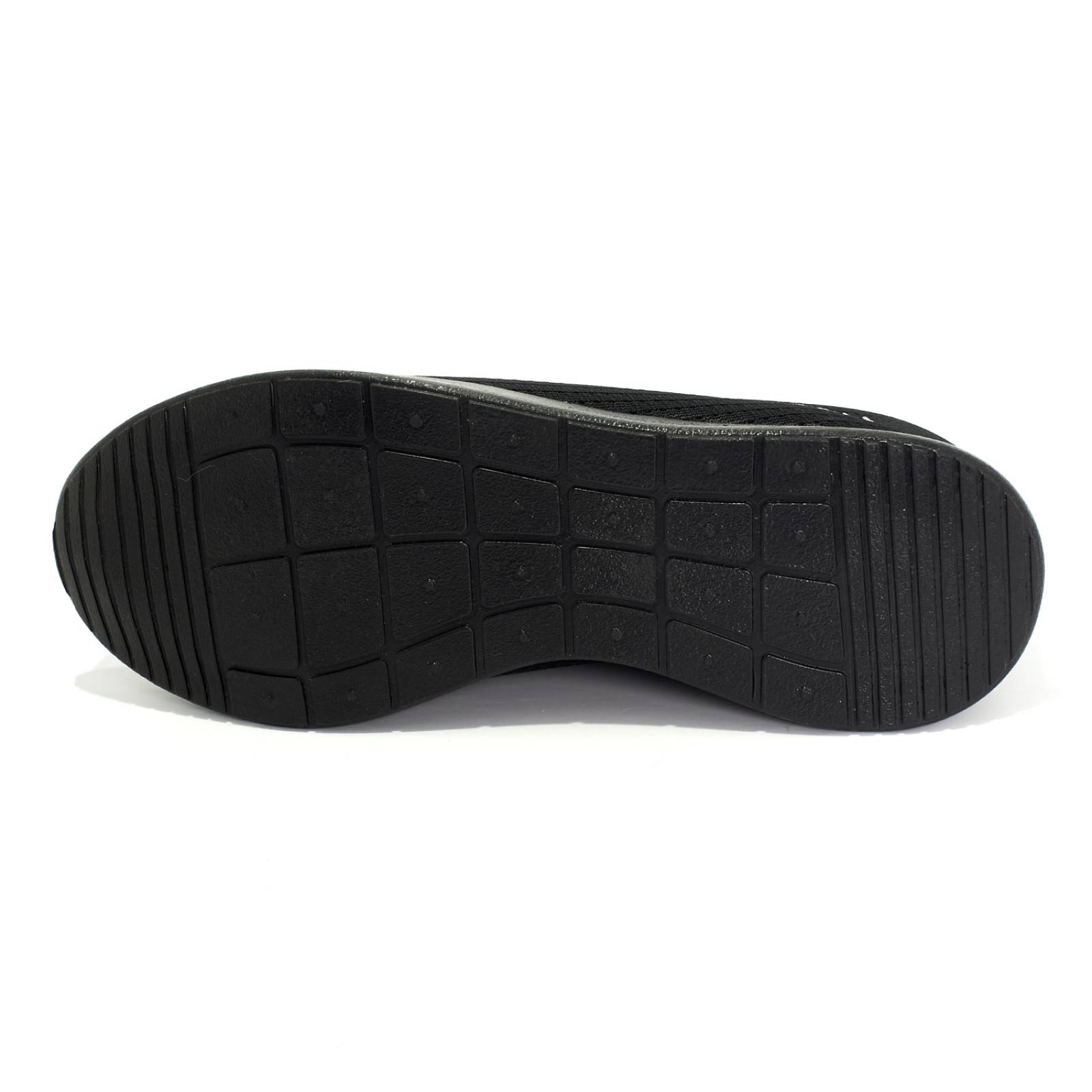 Tenis Todo Negro Mujer Casuales Comodos