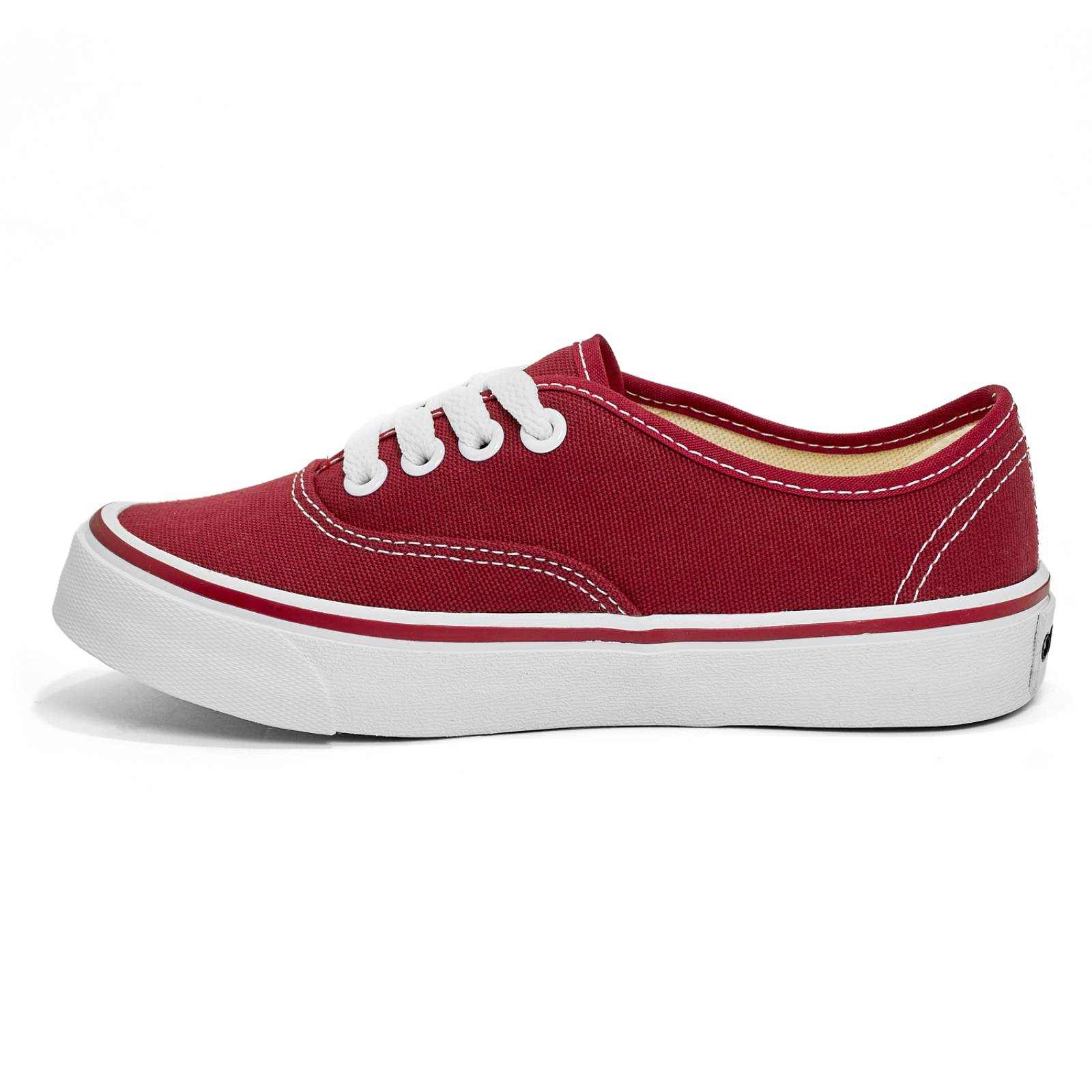 Tenis Marca Collec Rojos Niña Niño Casuales Urbanos Collec