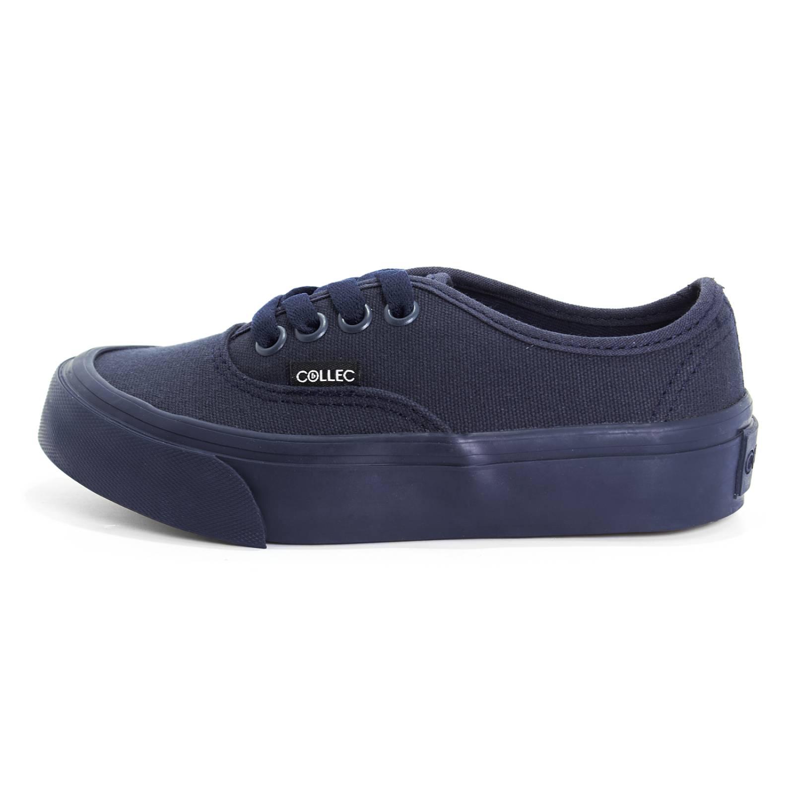 Tenis Tipo Vans Marino Niña Niño Casuales Urbanos Collec