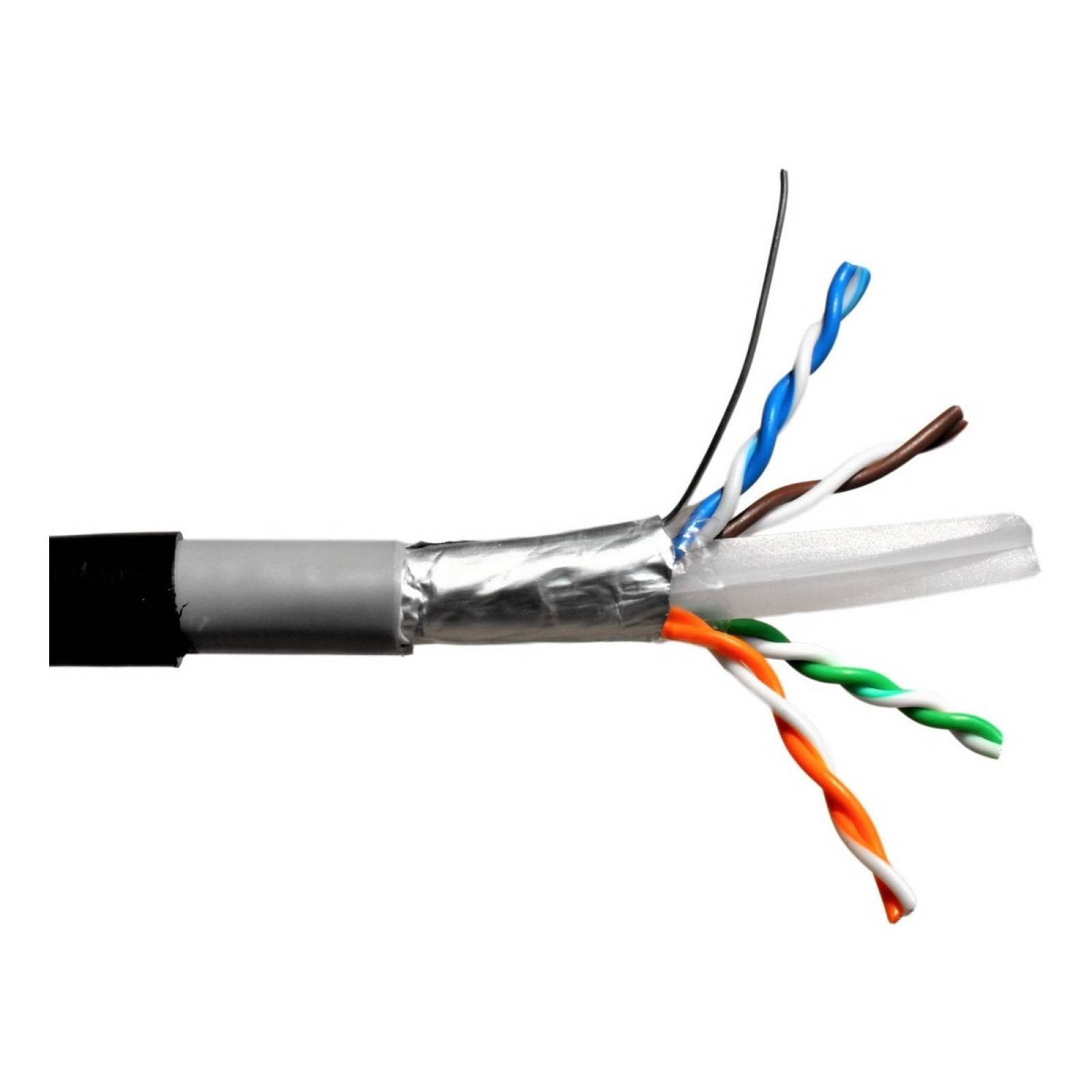 Cable 20 Metros Exterior Blindado Cobre Red Cat 6