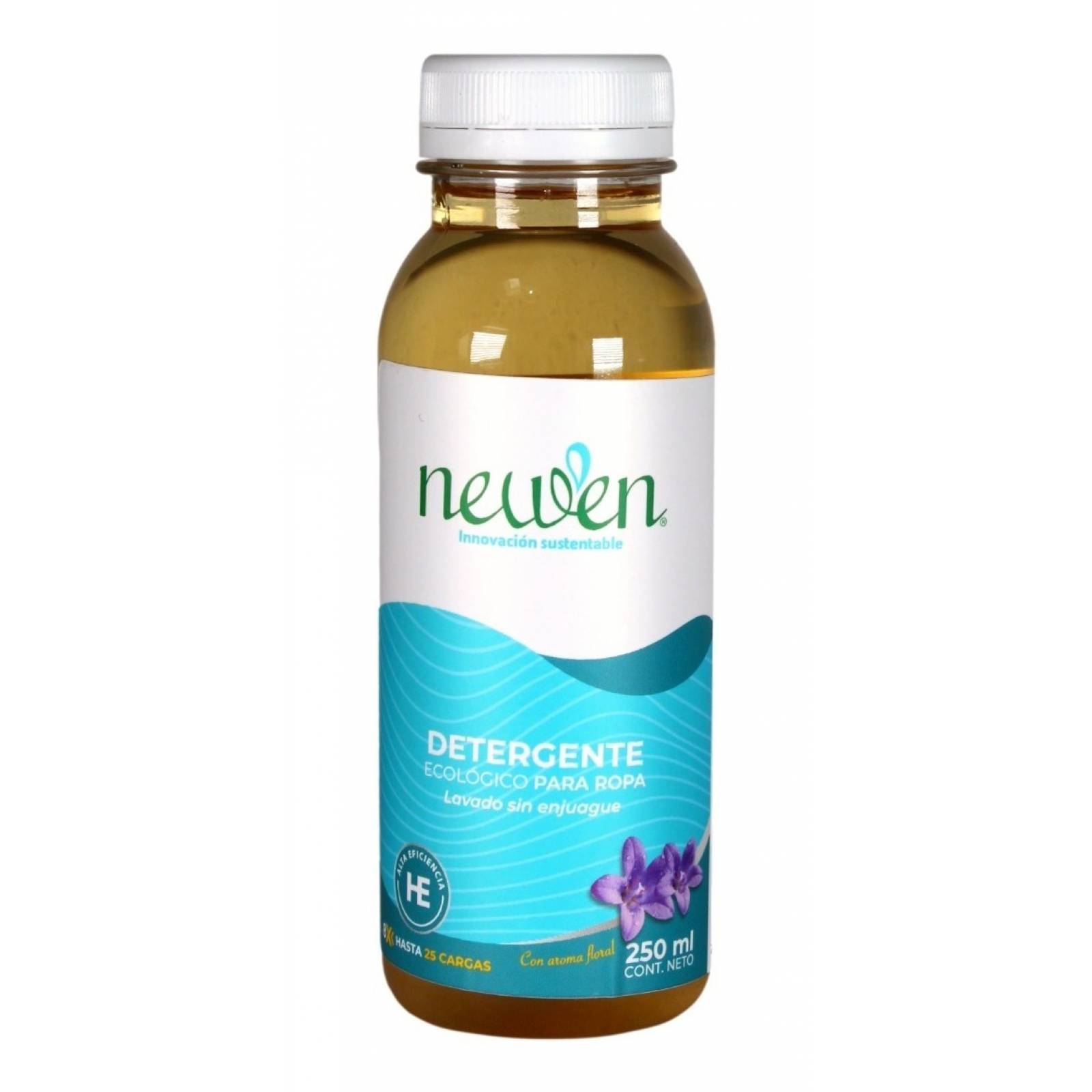 Newen 250ml Detergente He Alta Eficienia Neutro Sin Enjuague