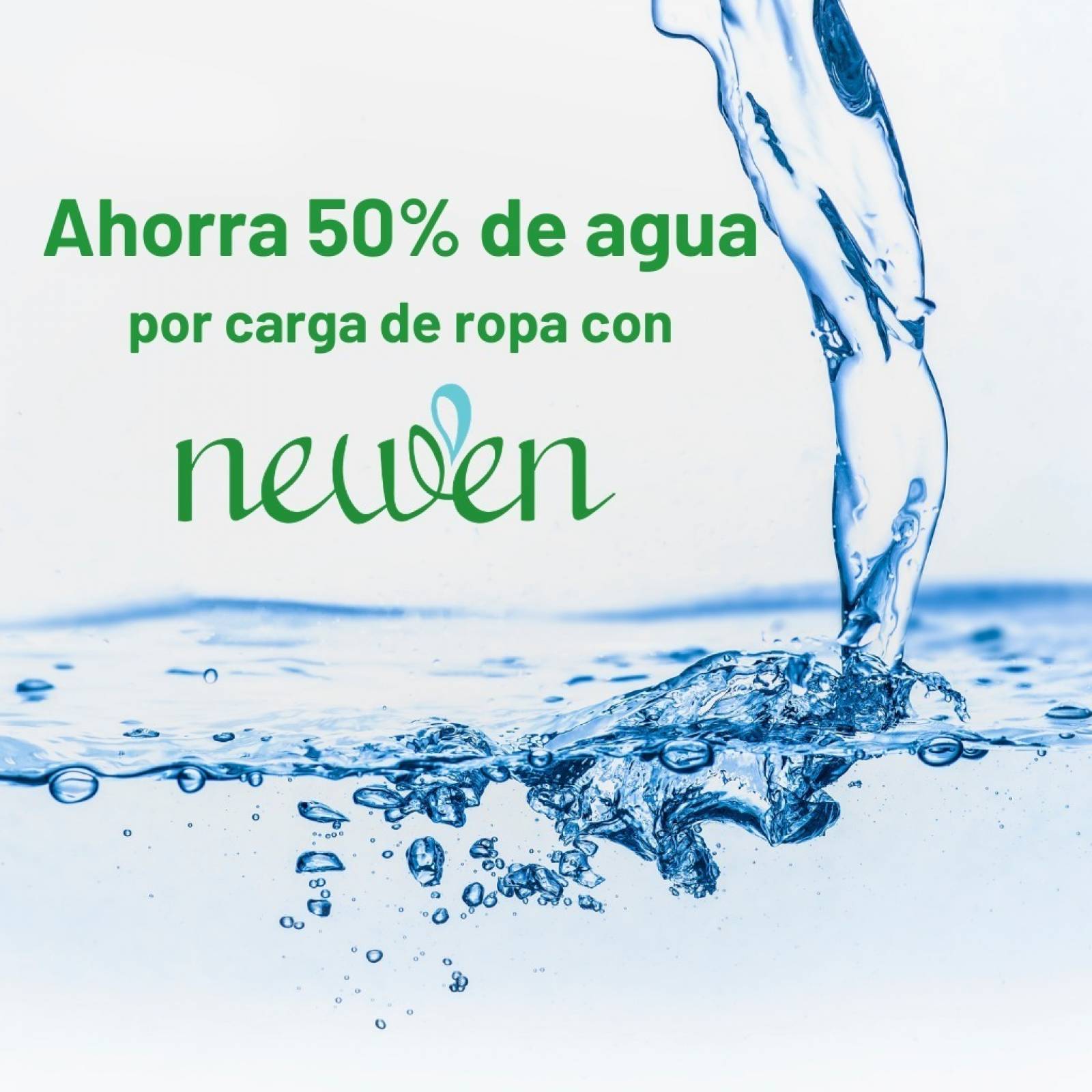 Newen 250ml Detergente He Alta Eficienia Neutro Sin Enjuague