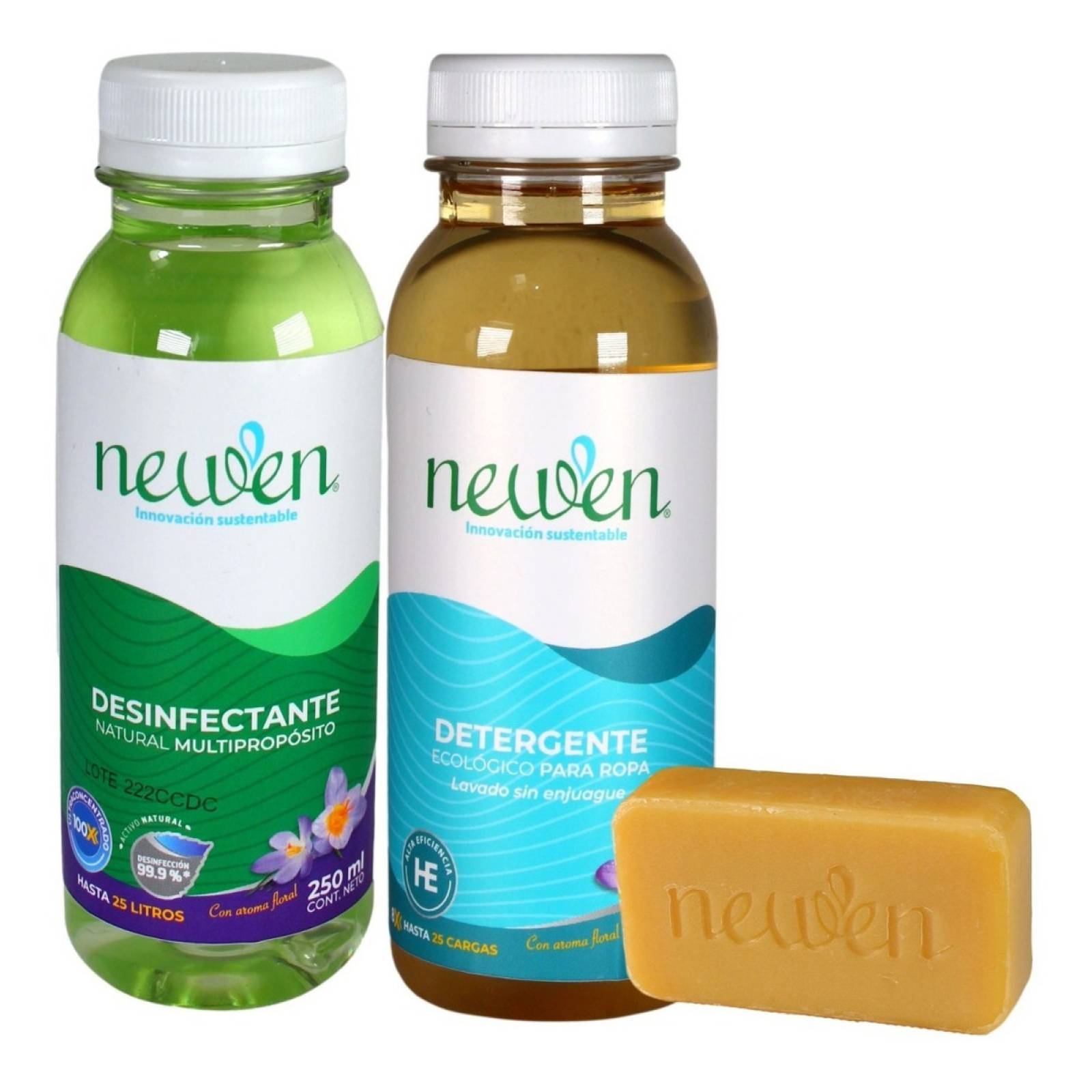 Newen Detergente He 250 Ml Desinfectante 250ml +desmanchador