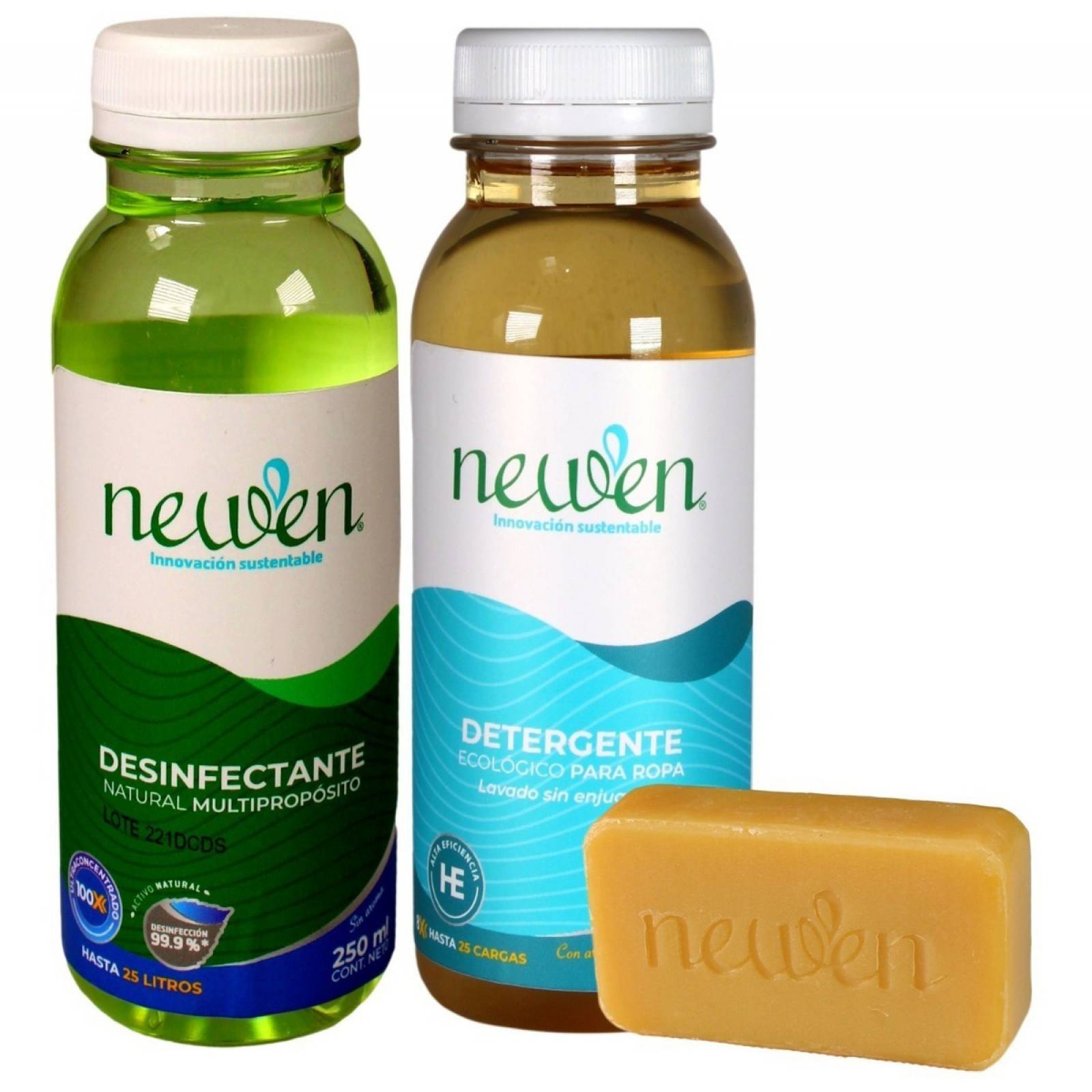 Newen Detergente He 250 Ml Desinfectante 250ml +desmanchador
