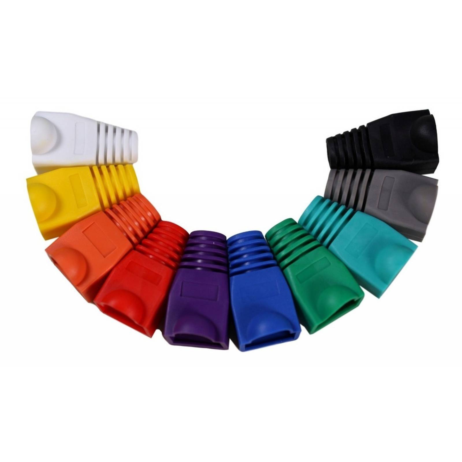 50 Metros Cable Utp Cat 6 +20 Plug Baño Oro 1u+20 Bota Red