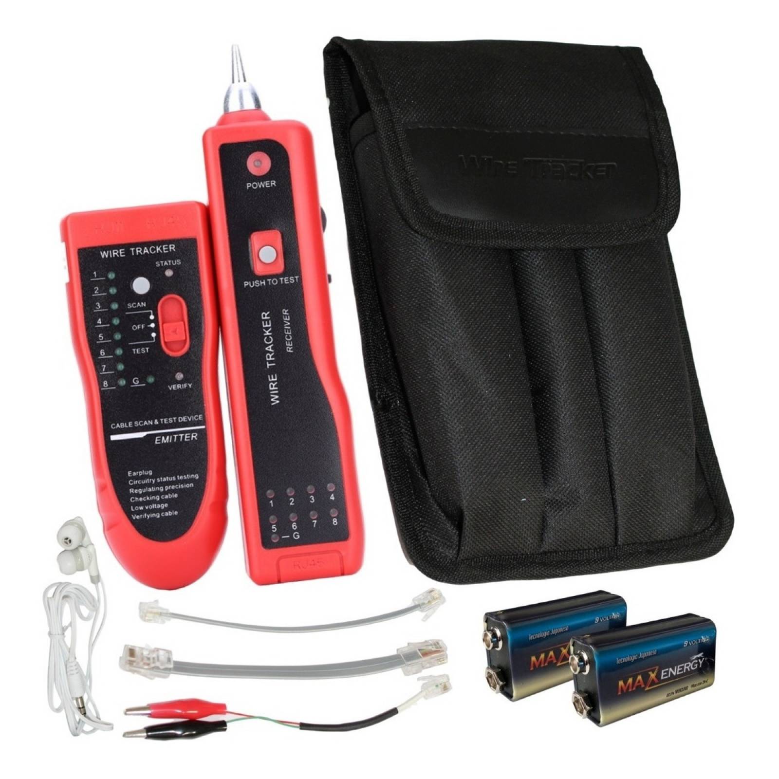 Tester Seguidor Generador Tonos Pollo Red Rj45 Y Rj11