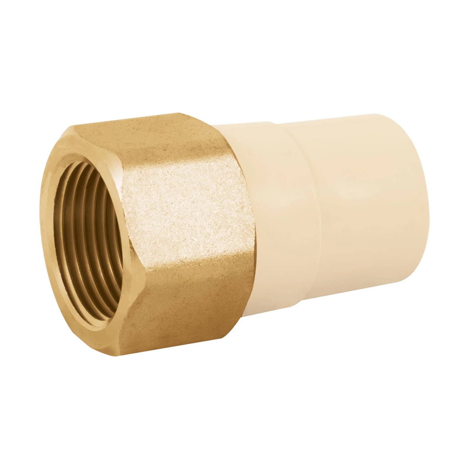 Adaptador hembra de CPVC con inserto metálico 1"