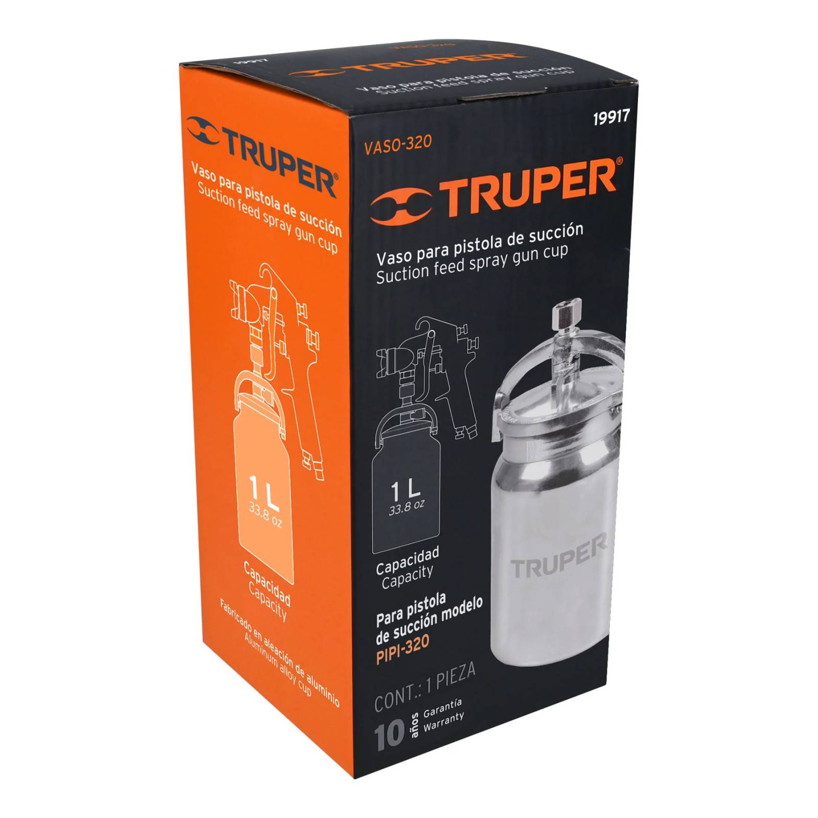 Vaso aluminio de repuesto para PIPI-320