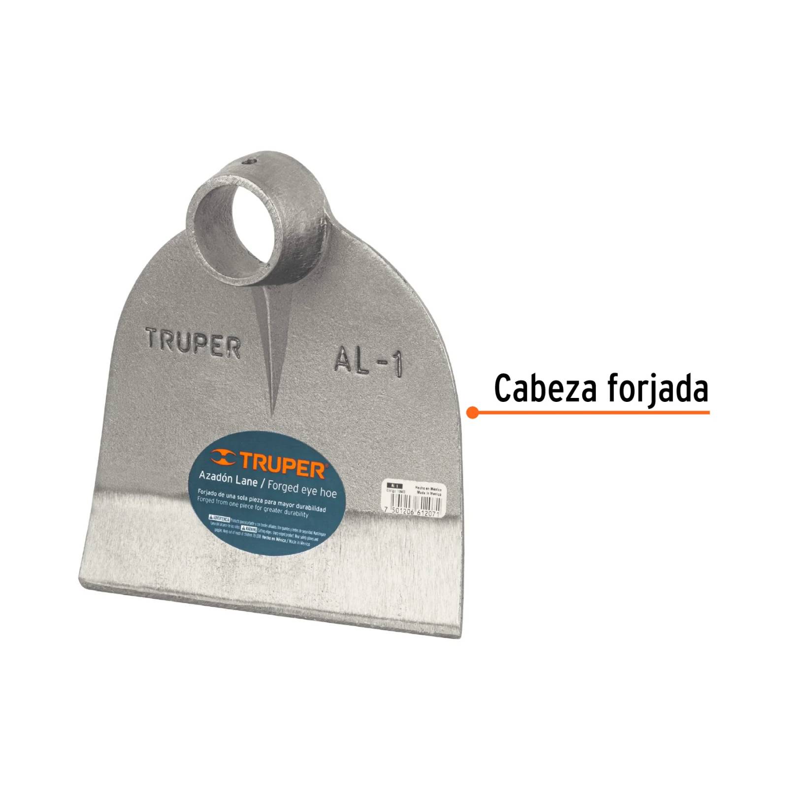 Azadón Lane, No.1, sin mango, 1.8 lb