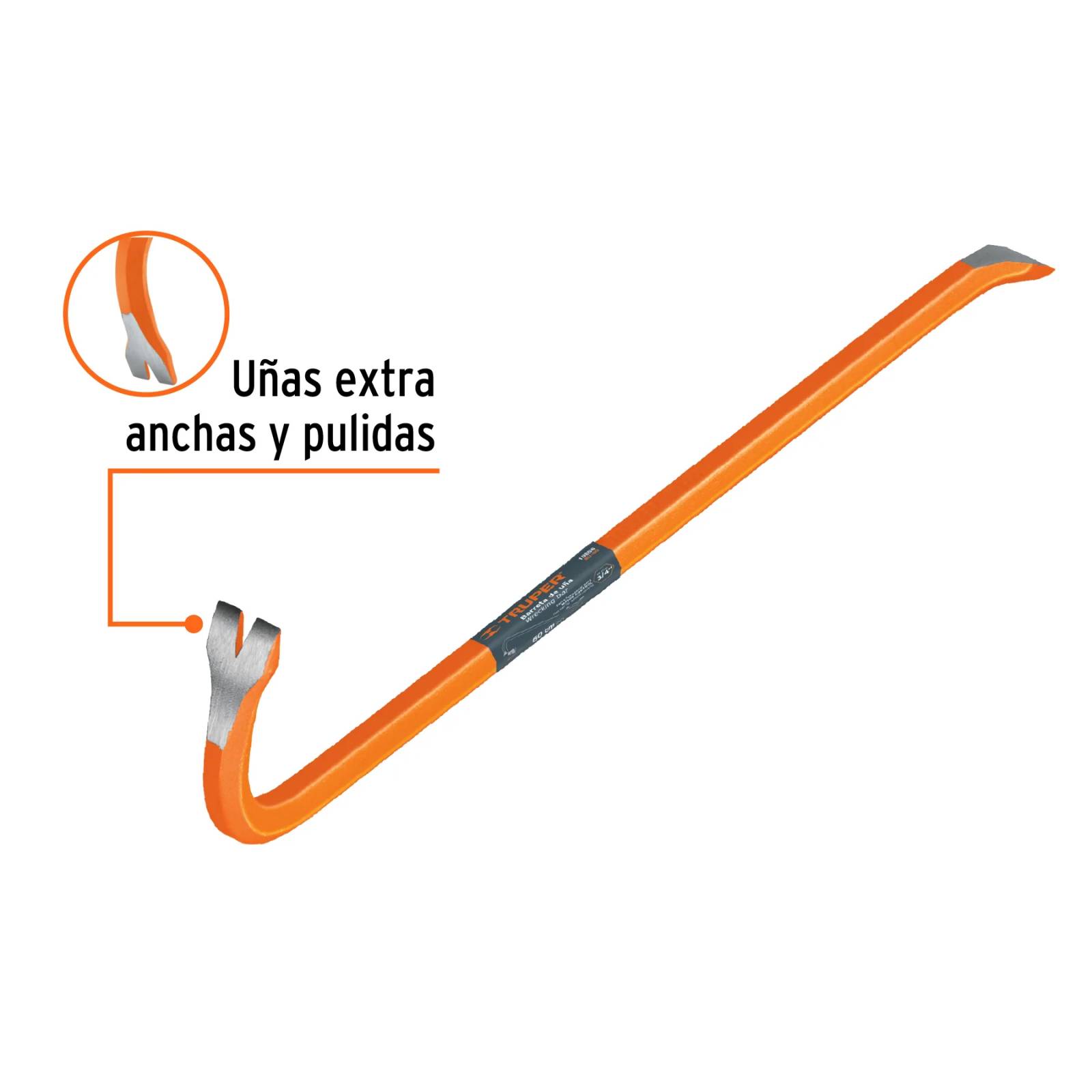 Barreta de una de 3/4" x 60 cm