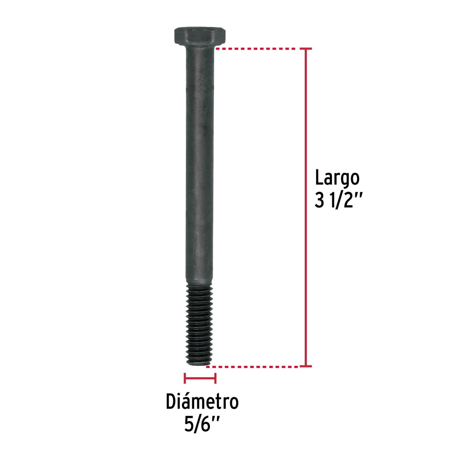 Tornillo Grado 5, 5/16 X 3-1/2", 50 piezas