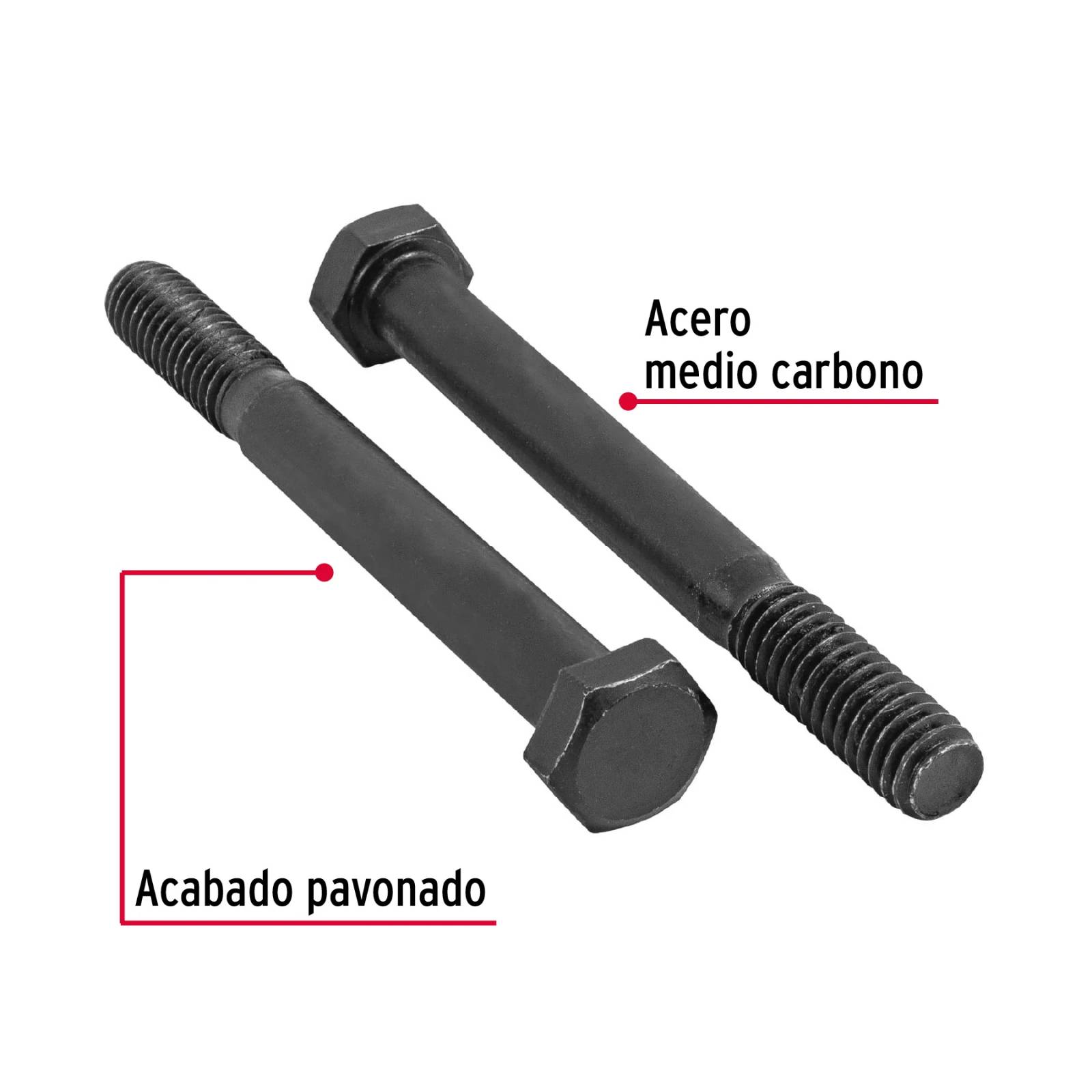 Tornillo Grado 5, 5/16 X 2-1/2", 60 piezas