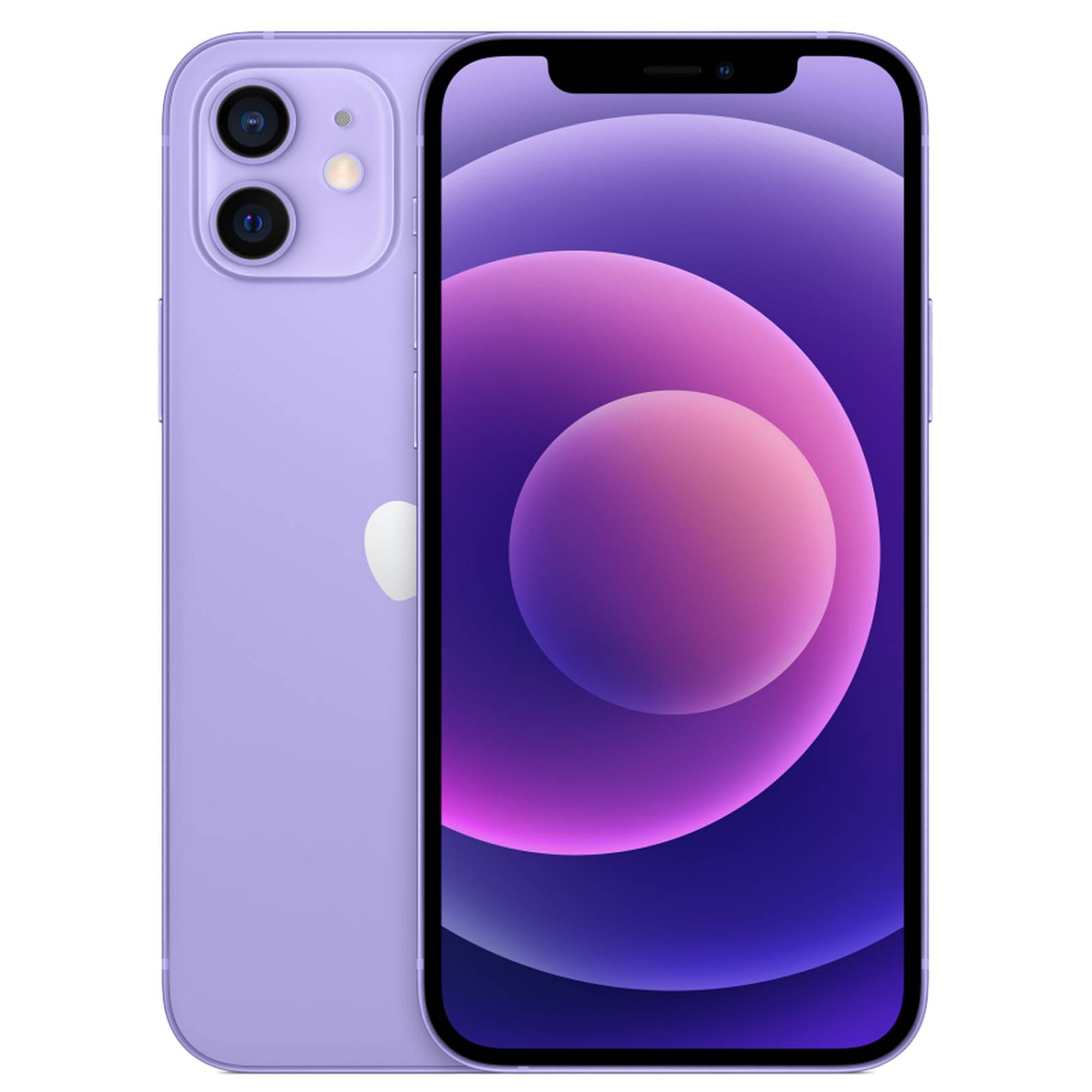 Apple iPhone 12 64 Gb Morado Reacondicionado Tipo A 