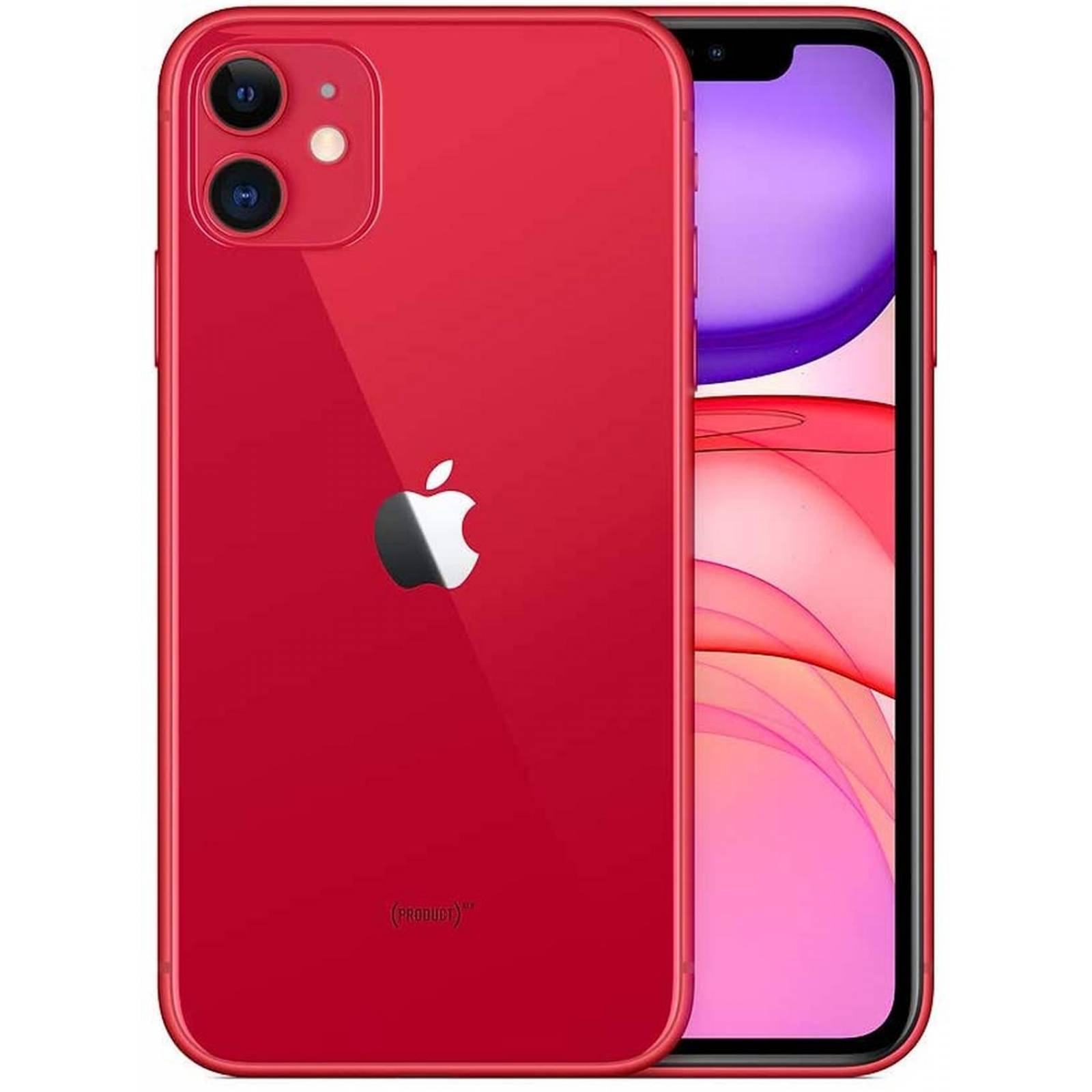 Apple iPhone 11 128 GB Rojo Reacondicionado - Tipo A .