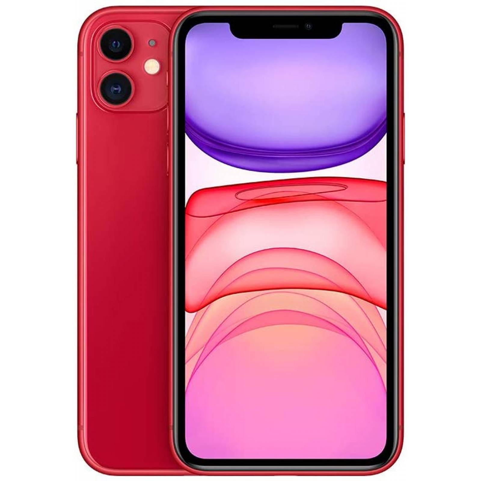 Apple iPhone 11 128 GB Rojo Reacondicionado - Tipo A .