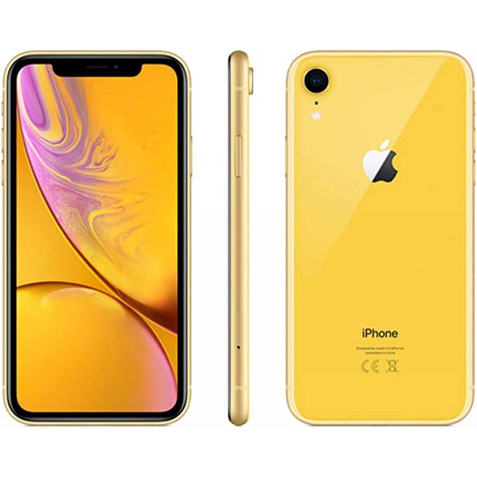 Apple iPhone XR 128Gb Amarillo Reacondicionado Tipo A .