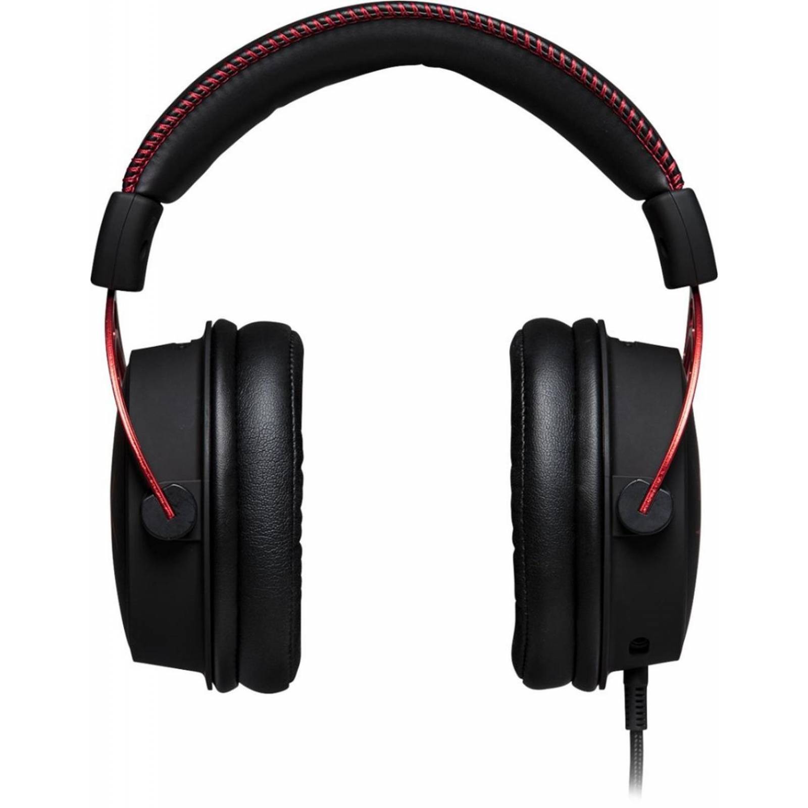 Audífonos Gamer HyperX Cloud Alpha negro y rojo Reacondicionado Tipo A 